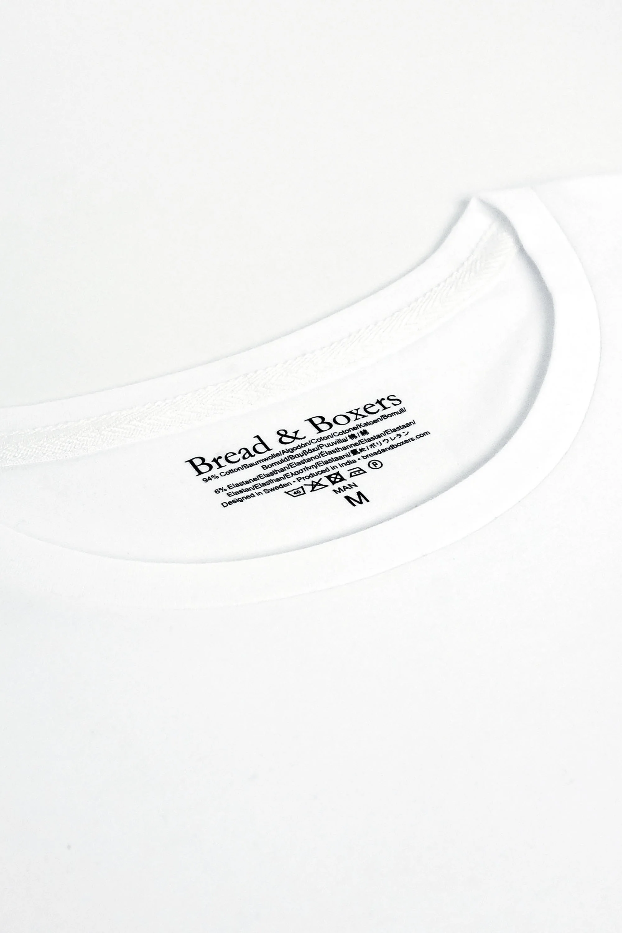 Crew-Neck Slim White - Image 5