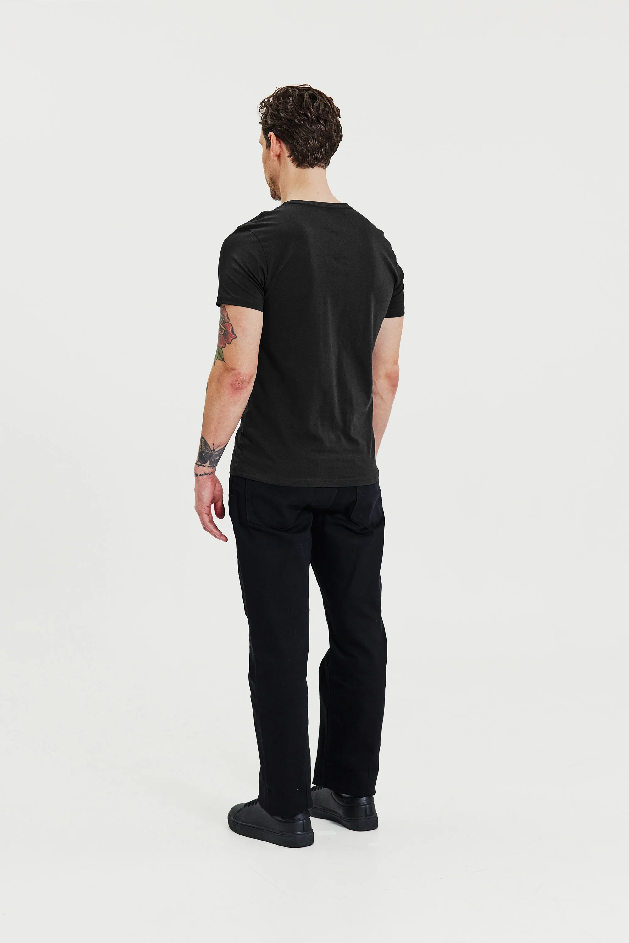 Crew-Neck 2-Pack Black - Image 4