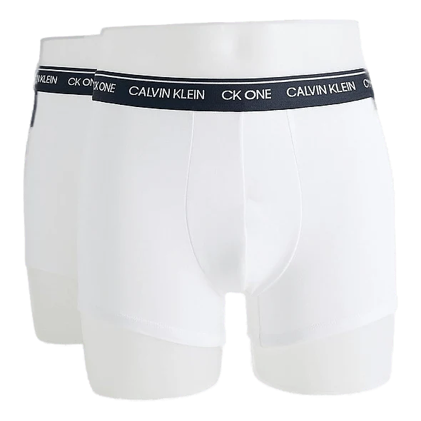 Ck One Cotton Trunk 2-Pack White/Black