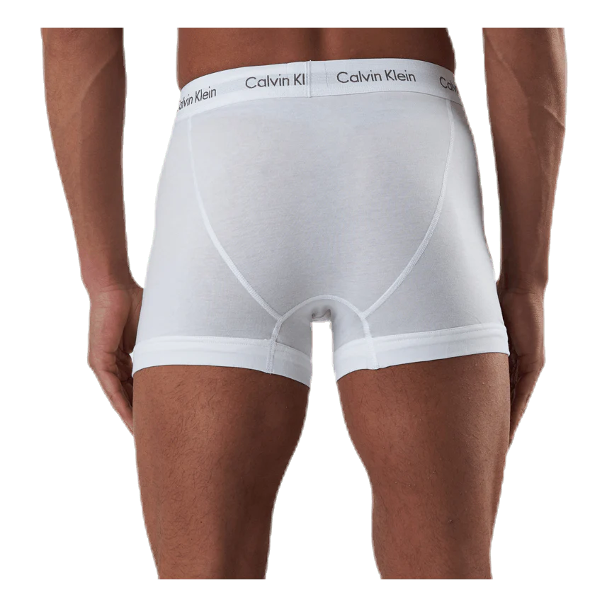 Cotton Stretch Trunk 3Pk White - Image 4