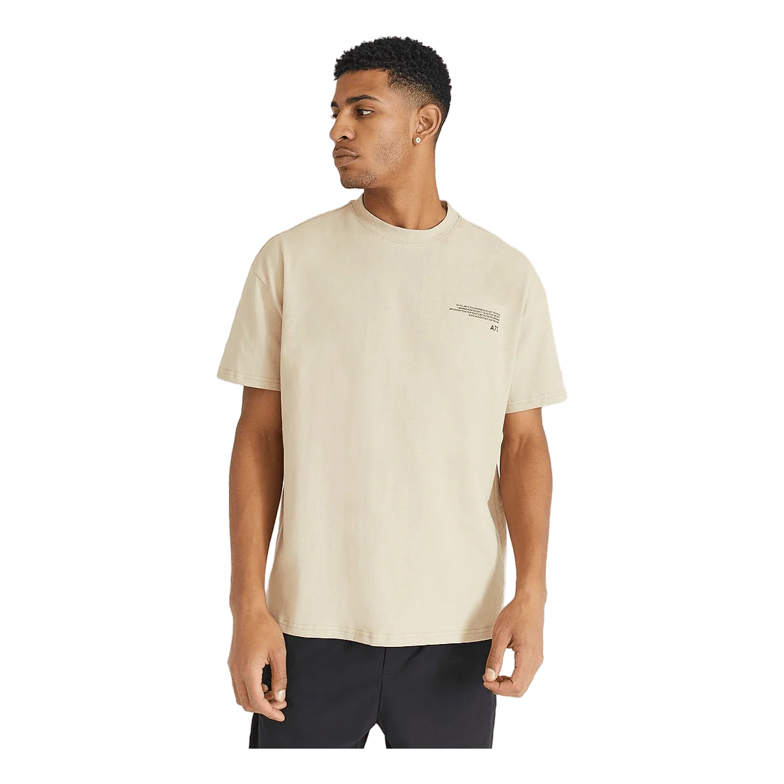 Tee Small Text Print