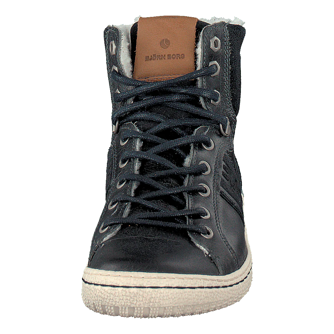 Alec Mid Fur Navy - Image 4
