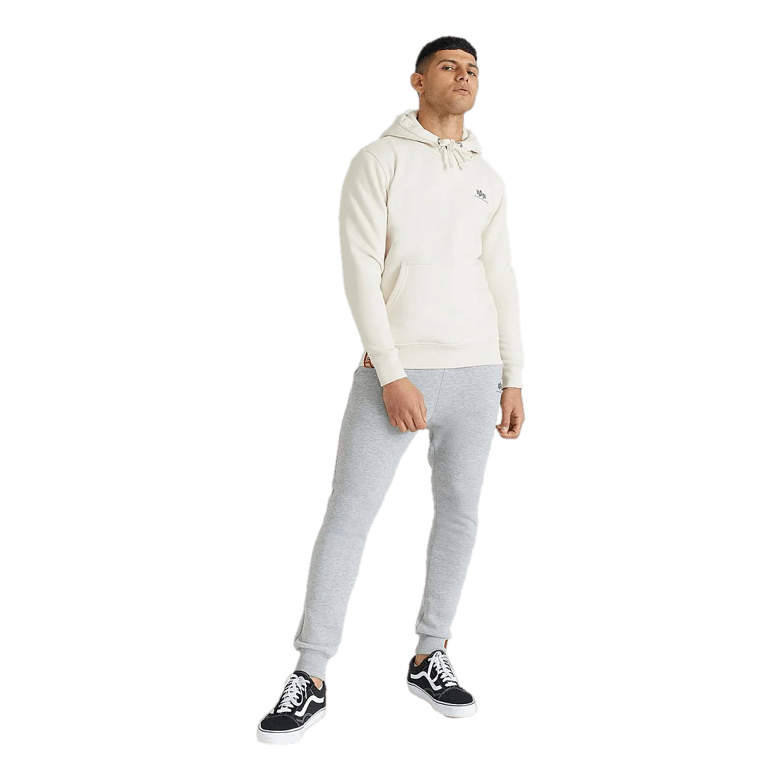 Basic Hoody Small Logo Jet Stream - Image 3