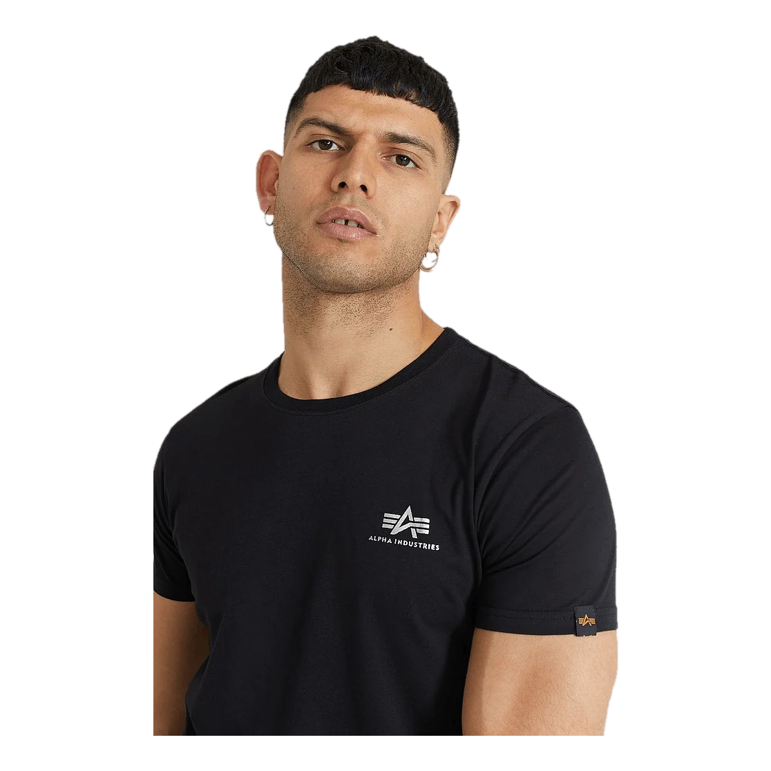 Basic T Small Logo Foil Print