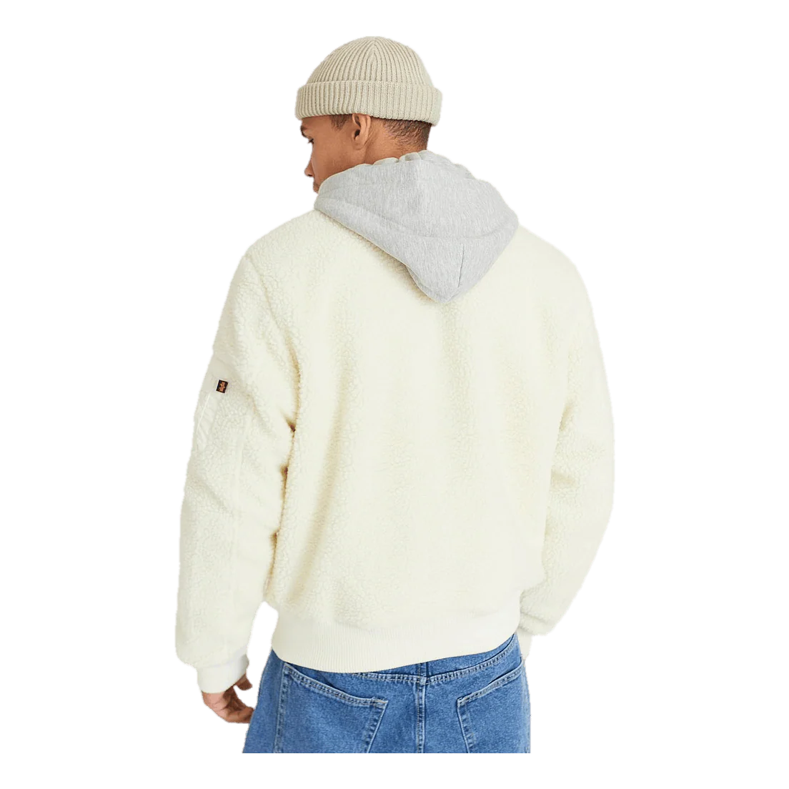 Cwu Zip Hoody Teddy Off - Image 2