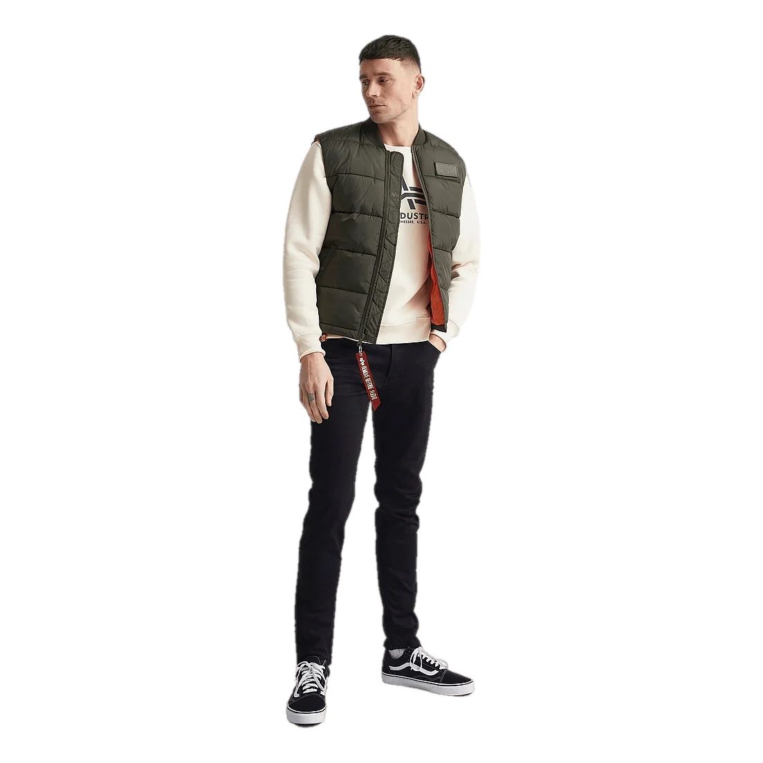 Puffer Vest Lw Dark - Image 4