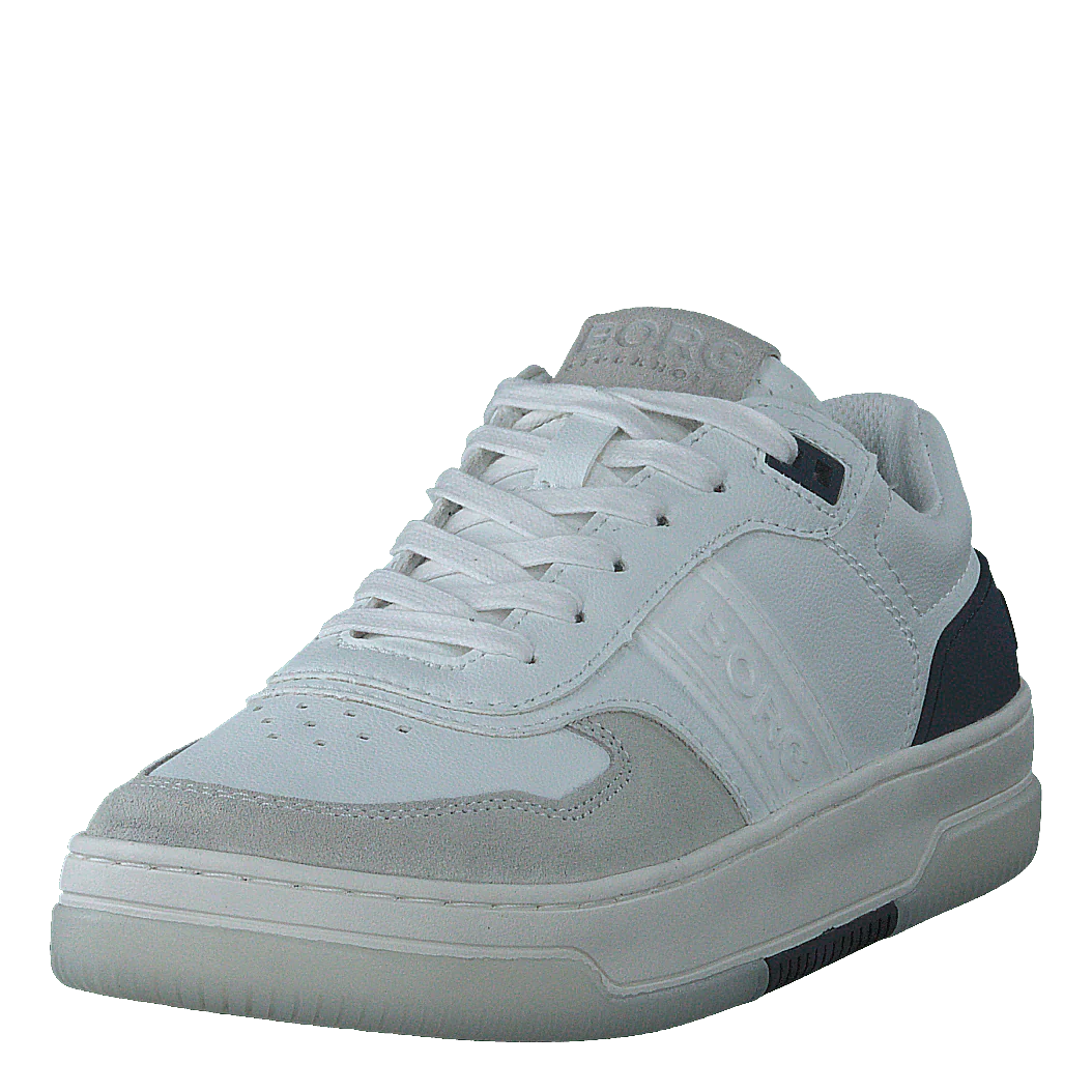 T2300 Ctr M White-navy - Image 3