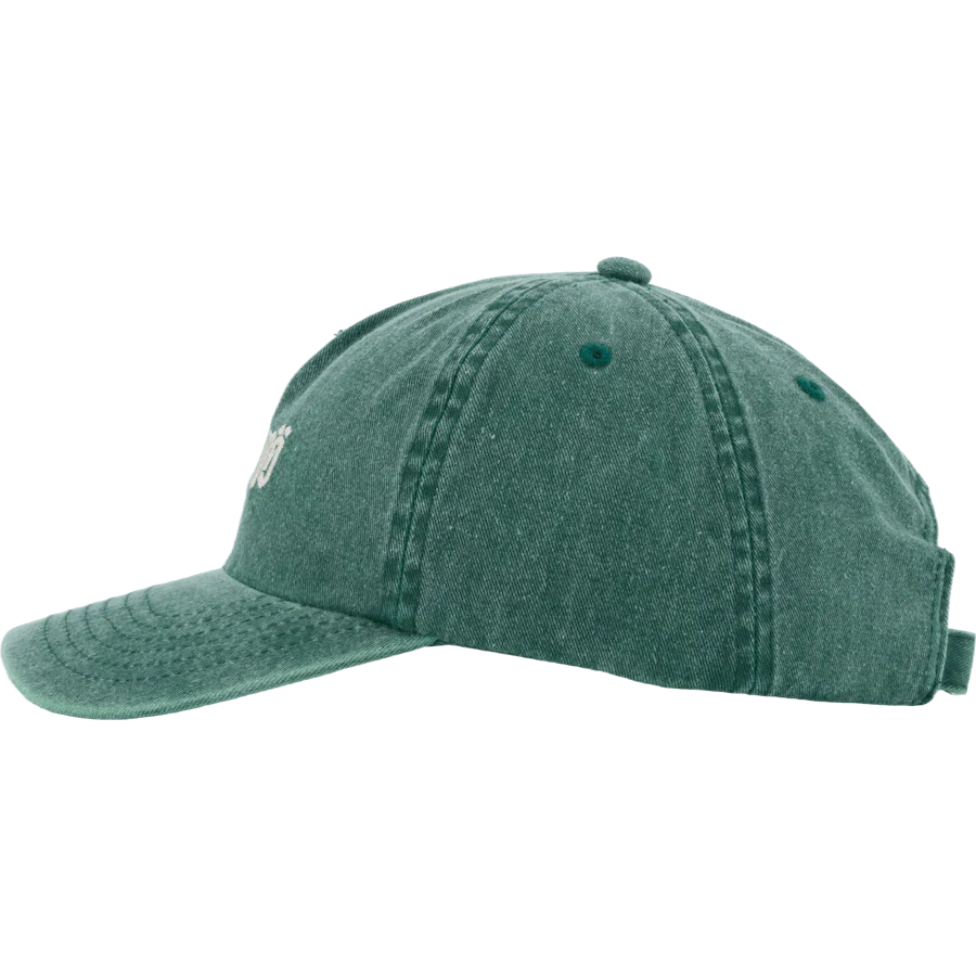 Malmö 5 Panel Cap Bottle Green / Cream - Image 2
