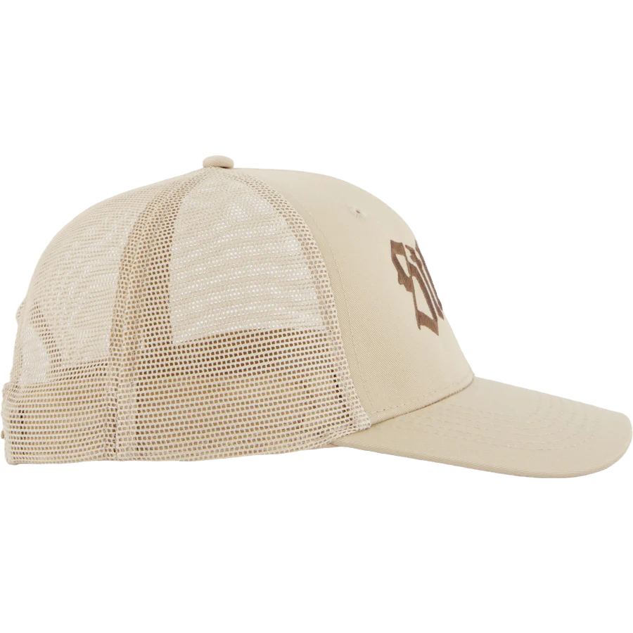 Sthlm Classic 6 Panel Trucker  Sand/brown - Image 4