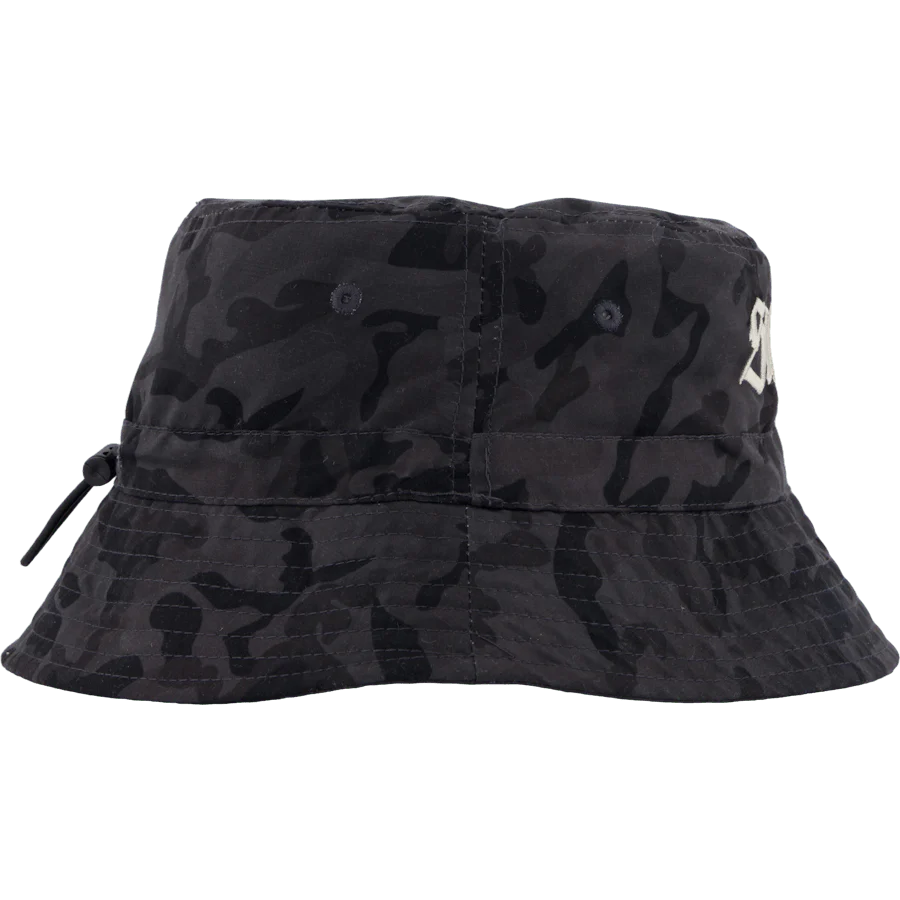 Sthlm Classic Bucket Hat Black Woodland / Cream - Image 4