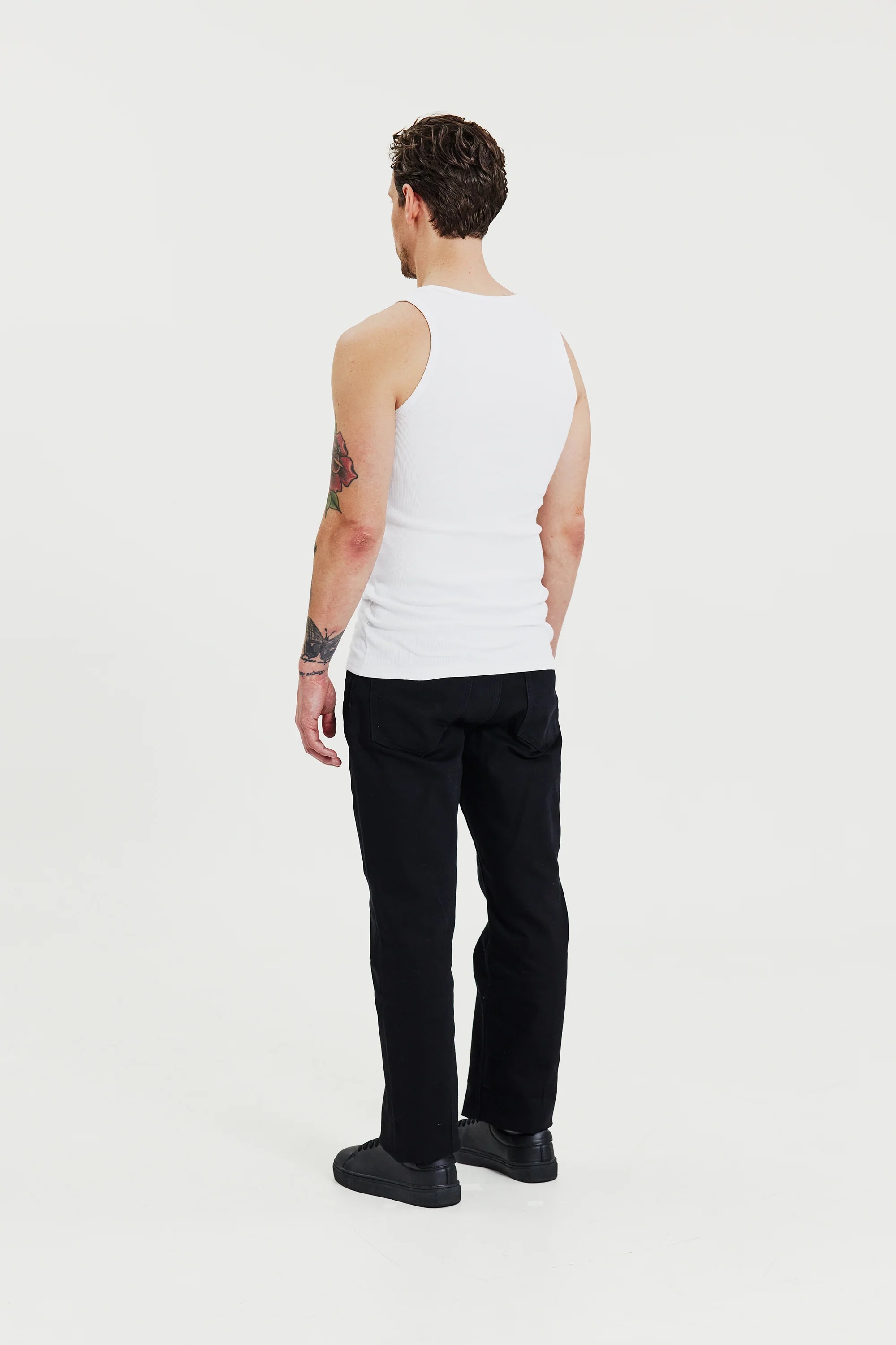 Tank Ribbed 2-Pack White - Image 4