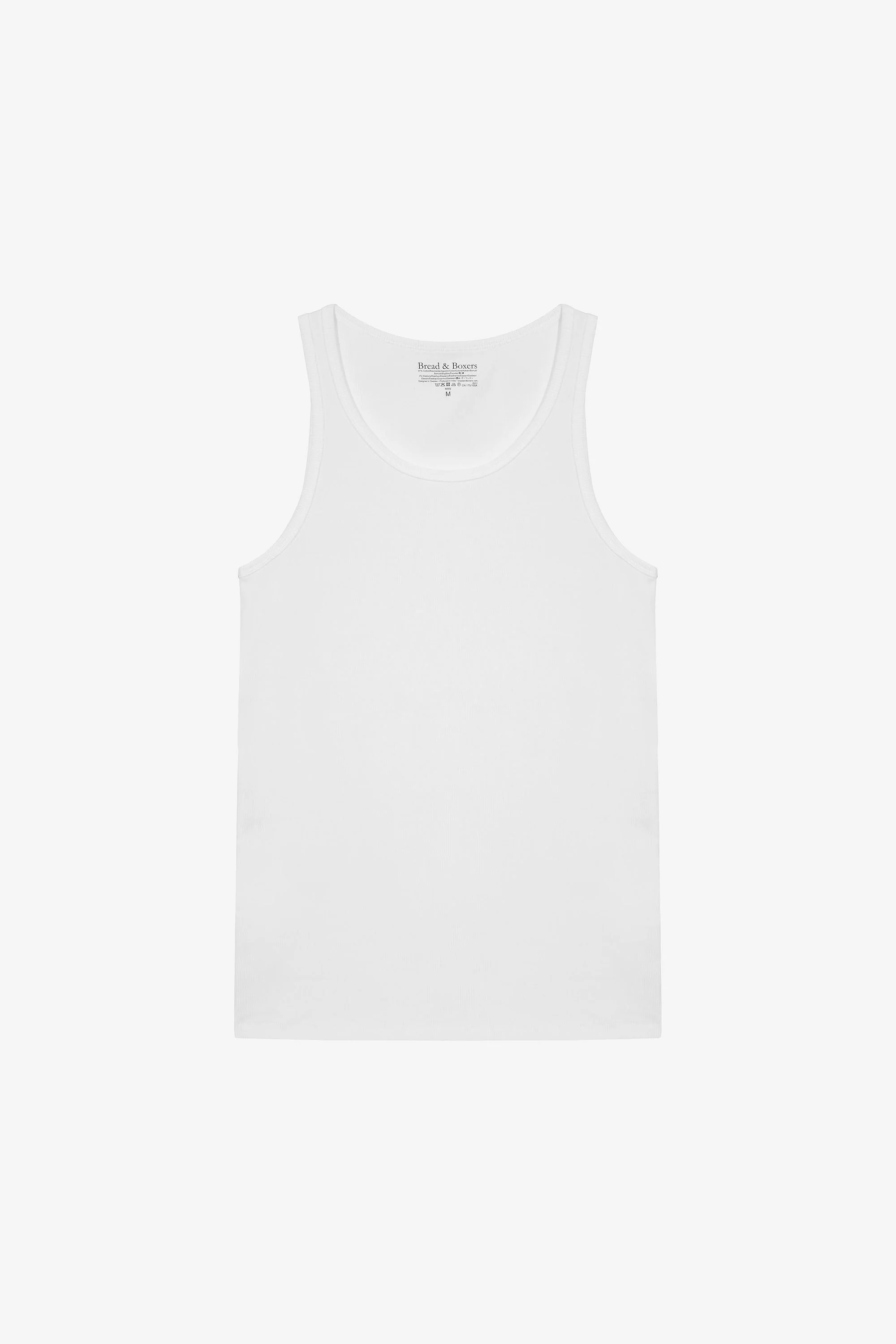 Tank Ribbed 2-Pack White - Image 5