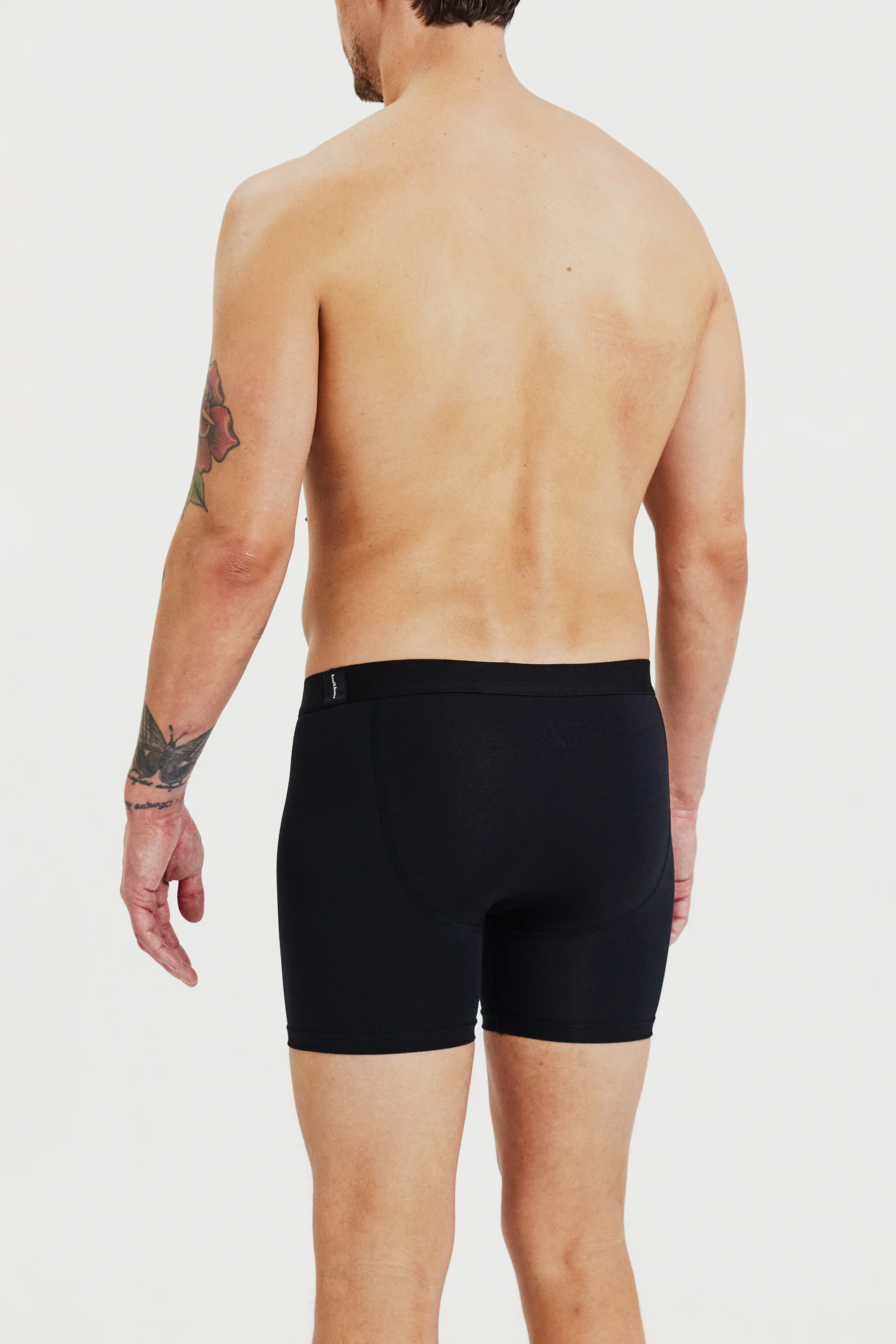 Boxer-Brief Extra Long 3-Pack Black - Image 3