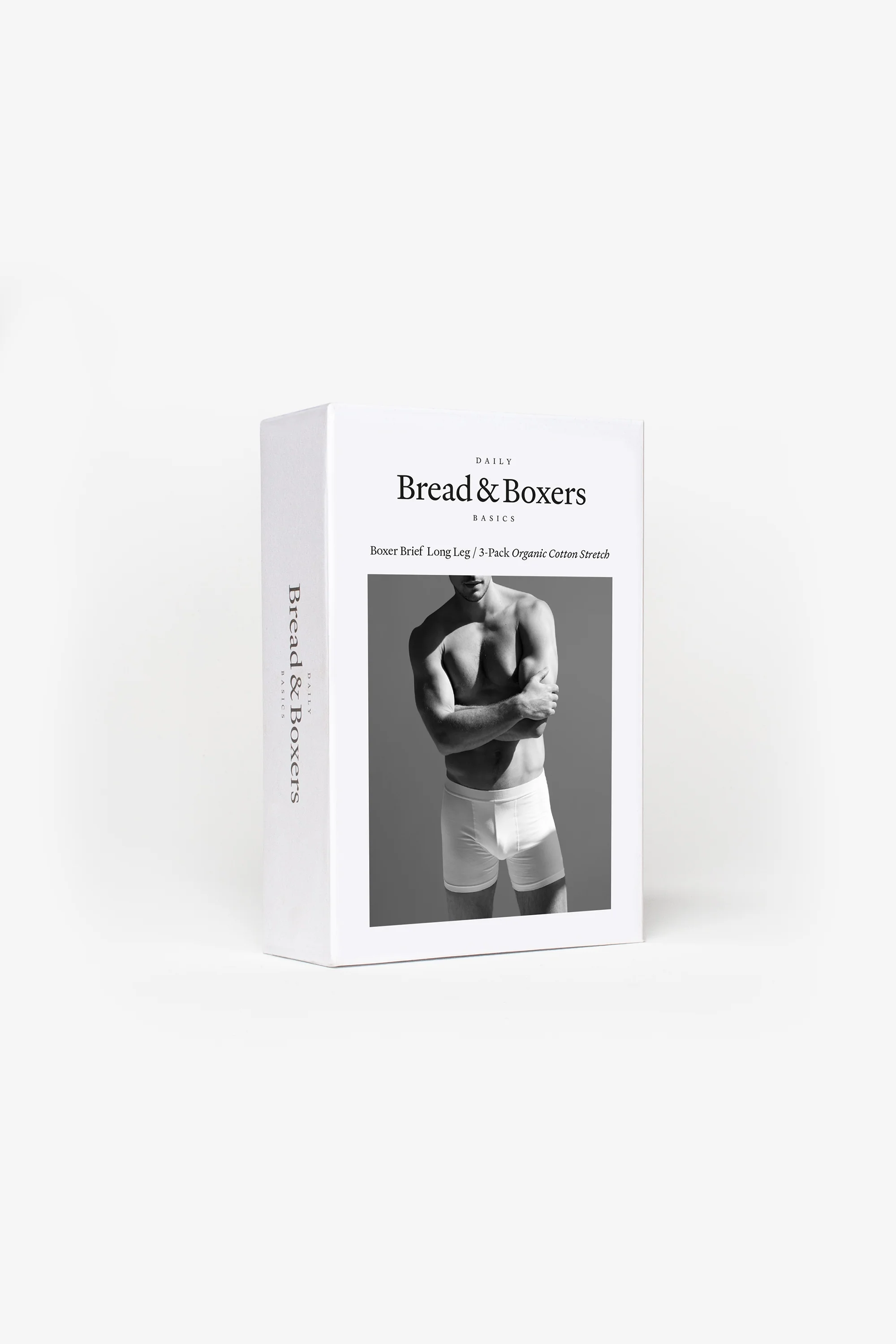 Boxer-Brief Extra Long 3-Pack Black - Image 5