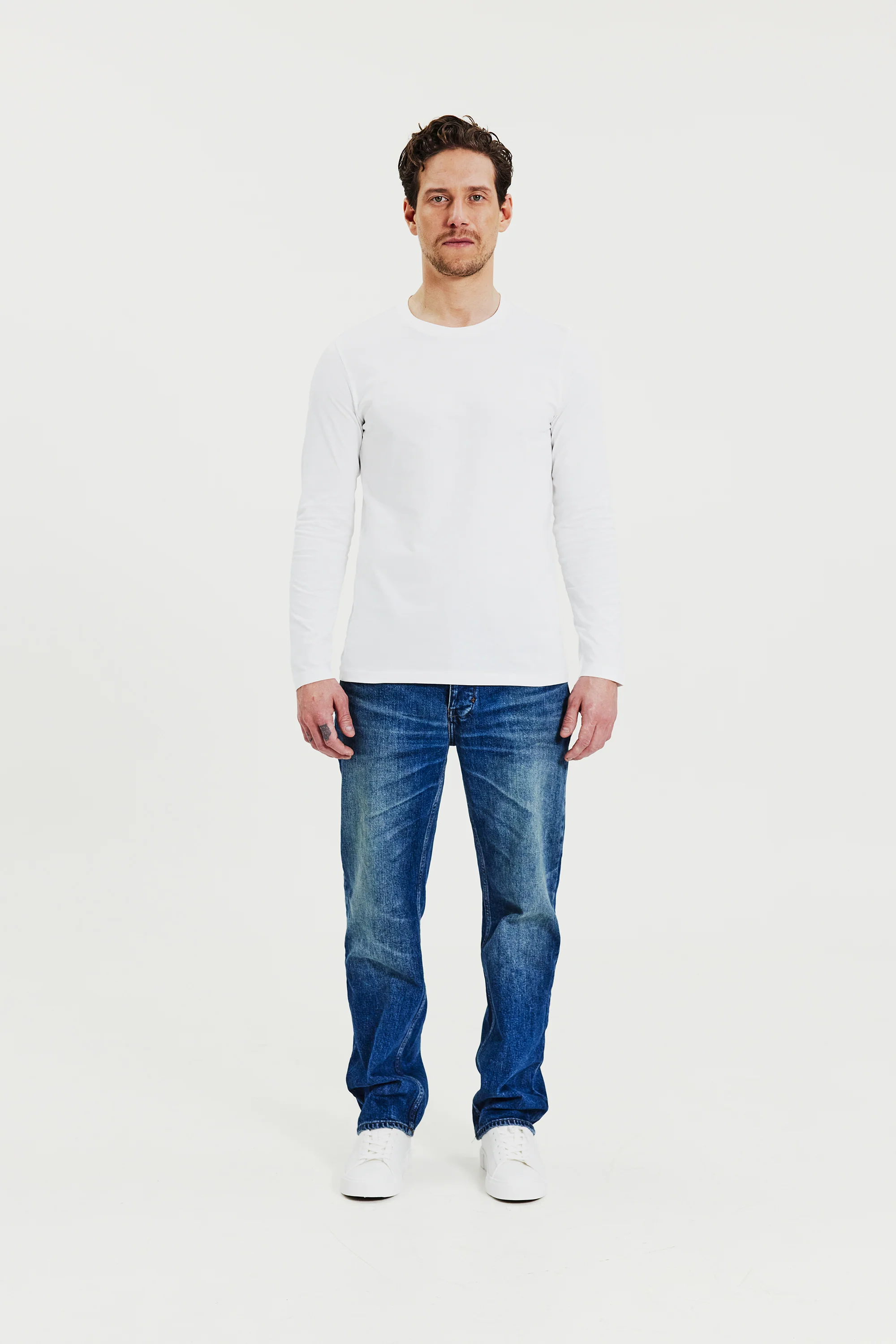 Long Sleeve Regular White
