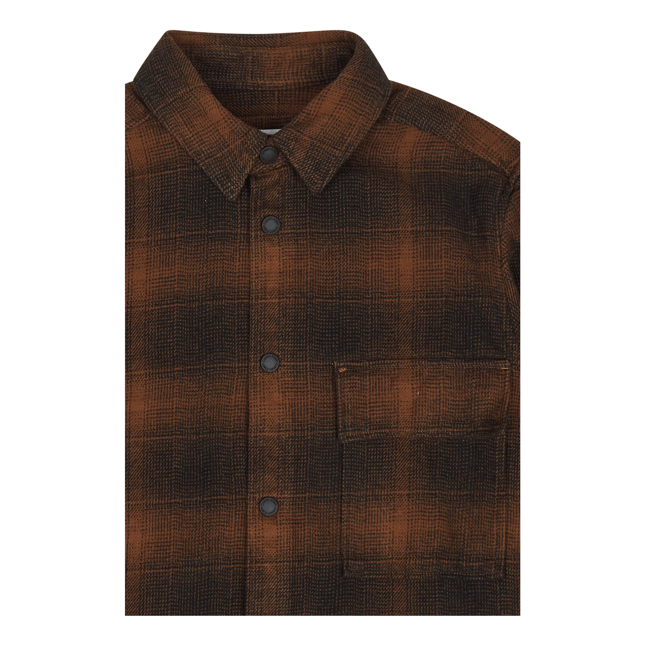 Calvin Klein Blurred Check Indoor Overshirt - Image 3