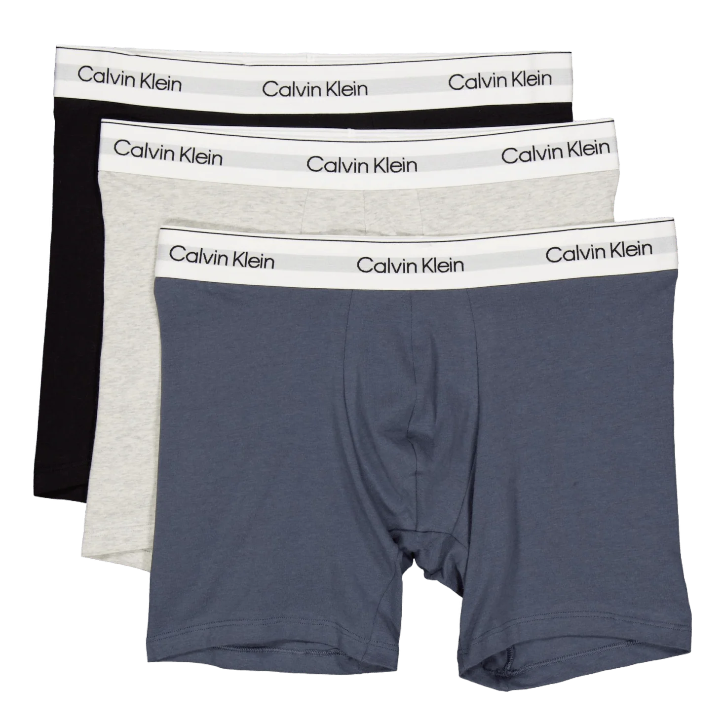 Boxer Brief 3pk Pt3 Black, Light Grey Heath, T