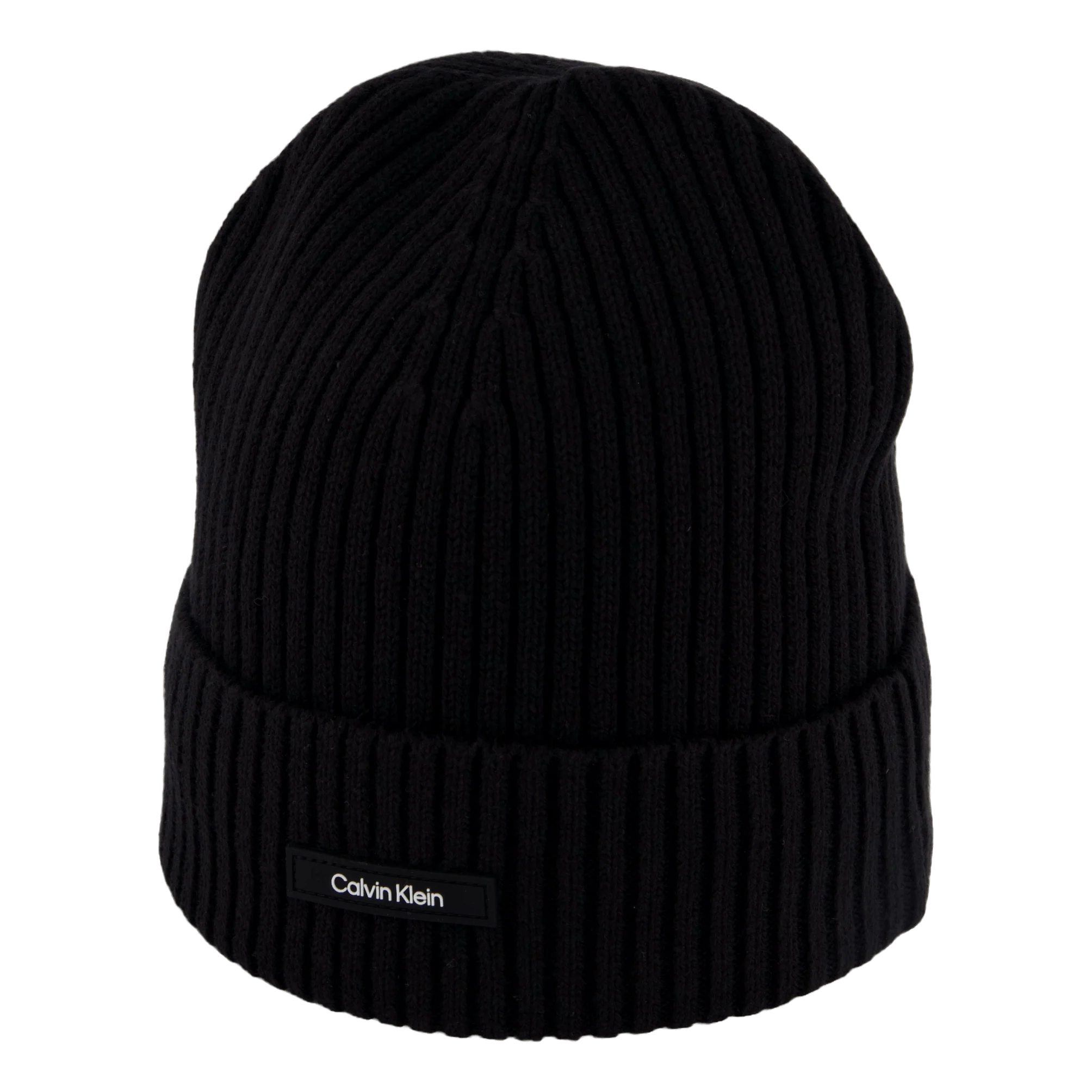 Classic Cotton Rib Beanie Beh Ck Black - Image 3