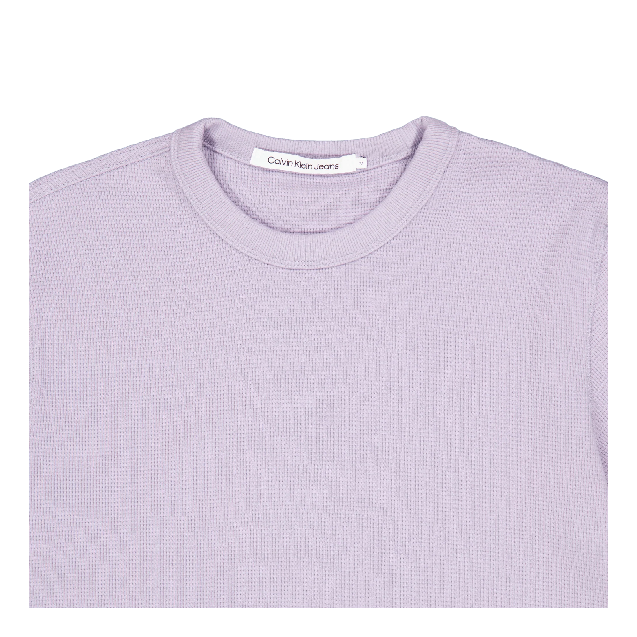 Calvin Klein JeansBadge Waffle Tee Pc1 - Purple - Image 3