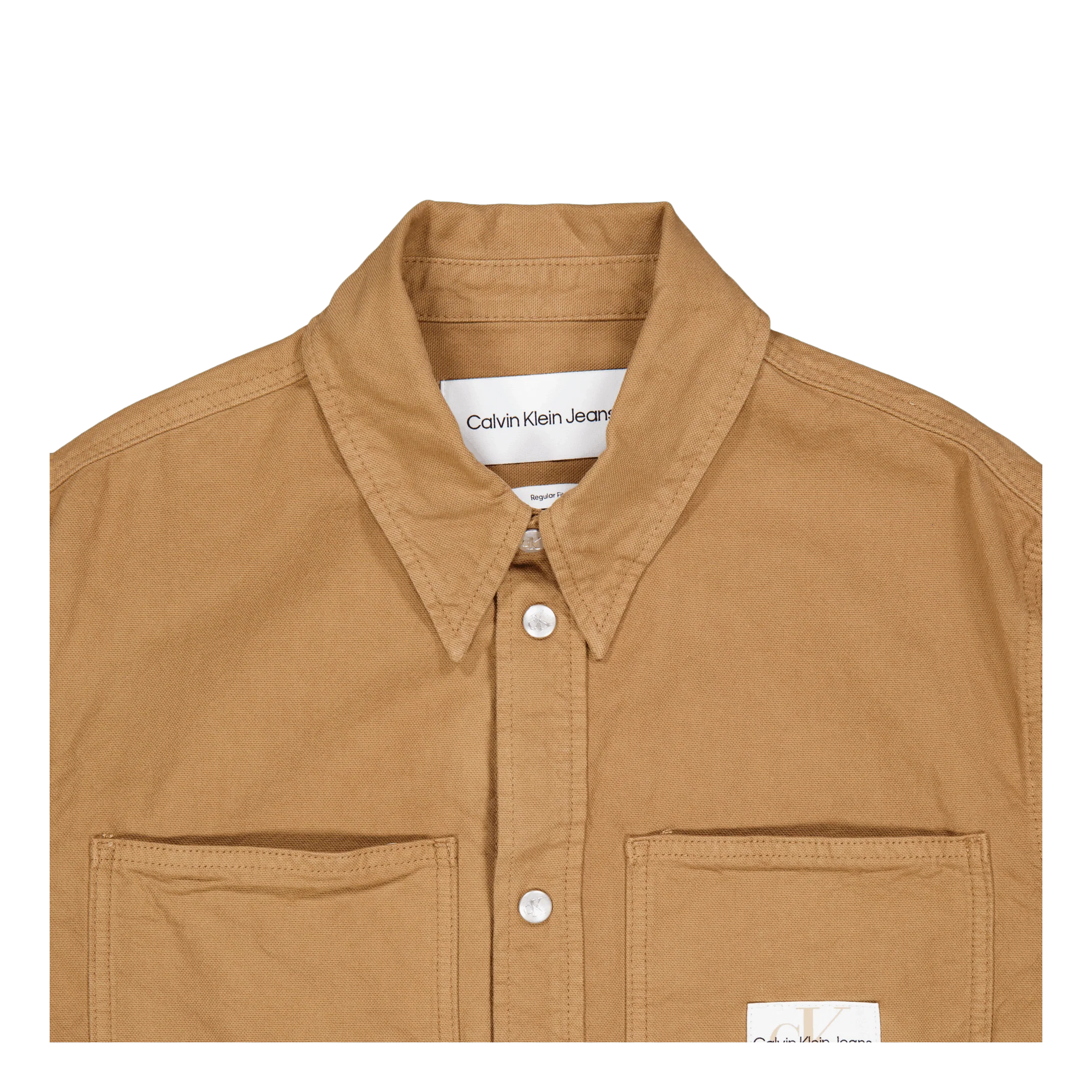 Calvin Klein JeansCanvas Relaxed Linear Shirt Gan - Image 3