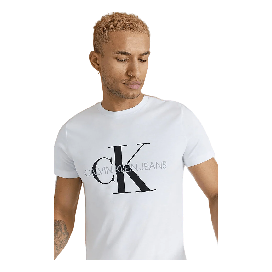 Calvin Klein JeansIconic Monogram Ss Slim Tee - Image 3