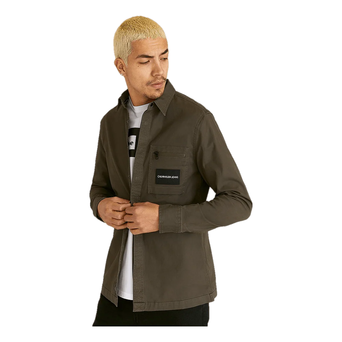Calvin Klein JeansUtility Twill Regular Shirt - Image 4