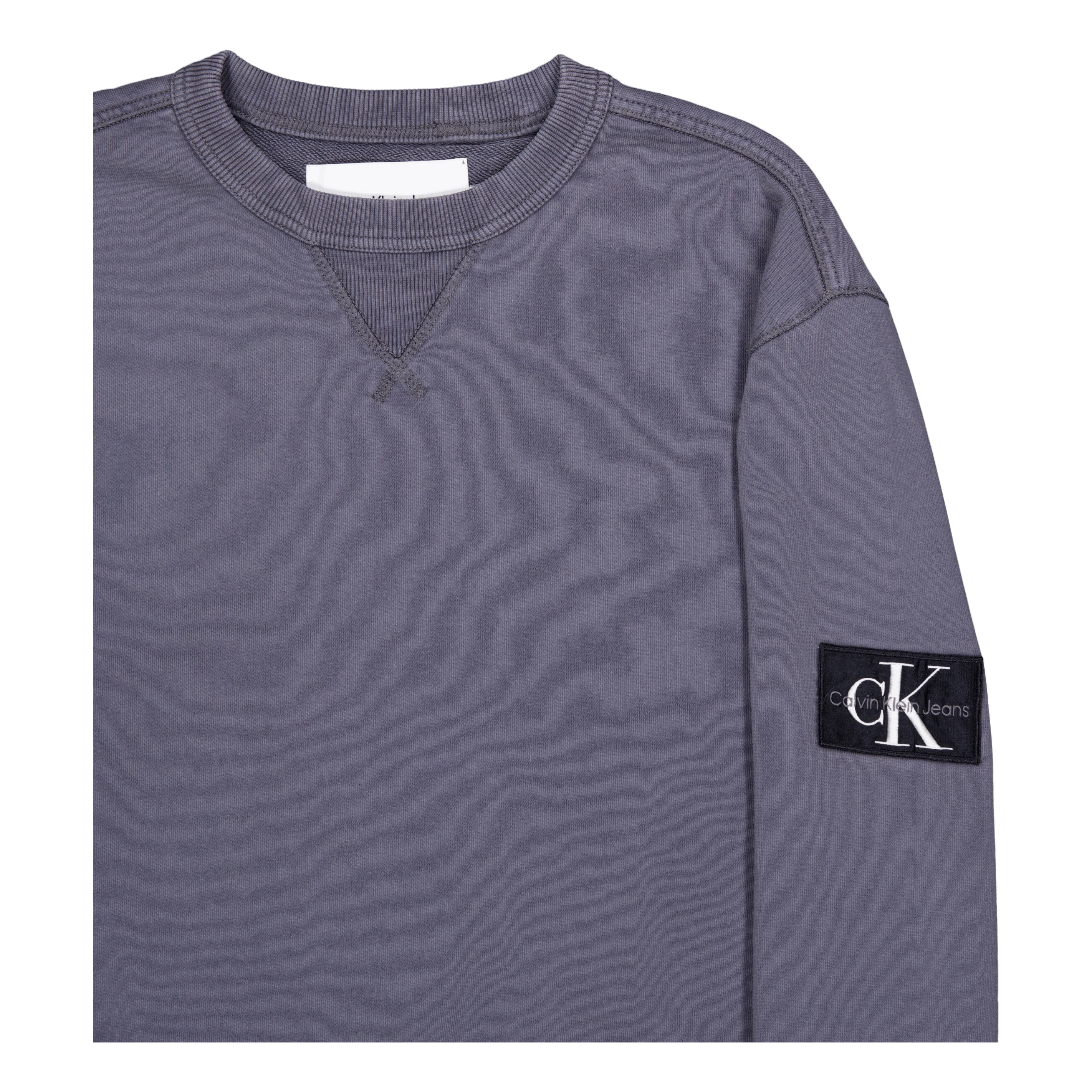 Washed Badge Crew Neck Washed - Image 3