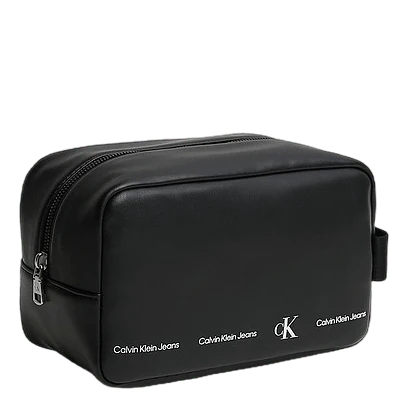 Calvin Klein Logo Stripe Washbag Bds - Image 4