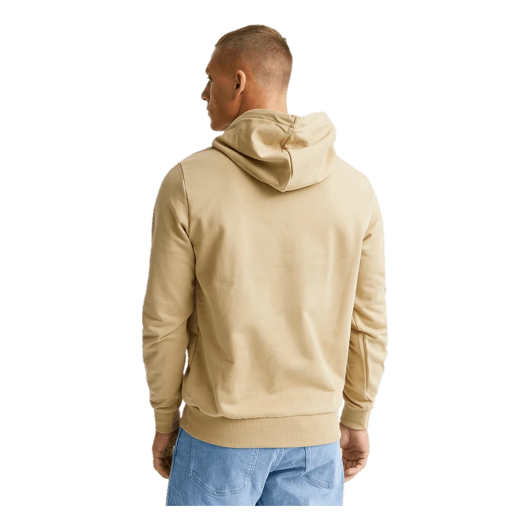 Calvin Klein Modern Front Logo Hoodie Pf2 - Travertine - Image 2