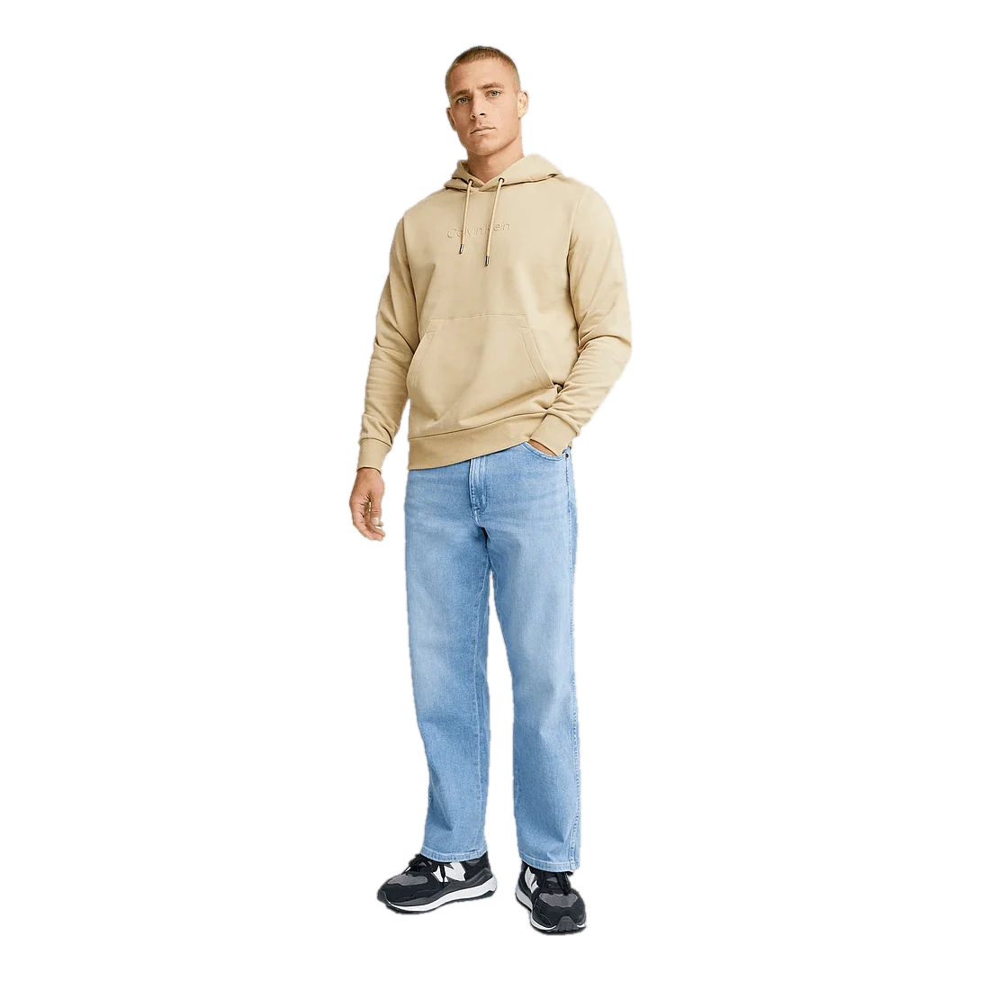 Calvin Klein Modern Front Logo Hoodie Pf2 - Travertine - Image 3