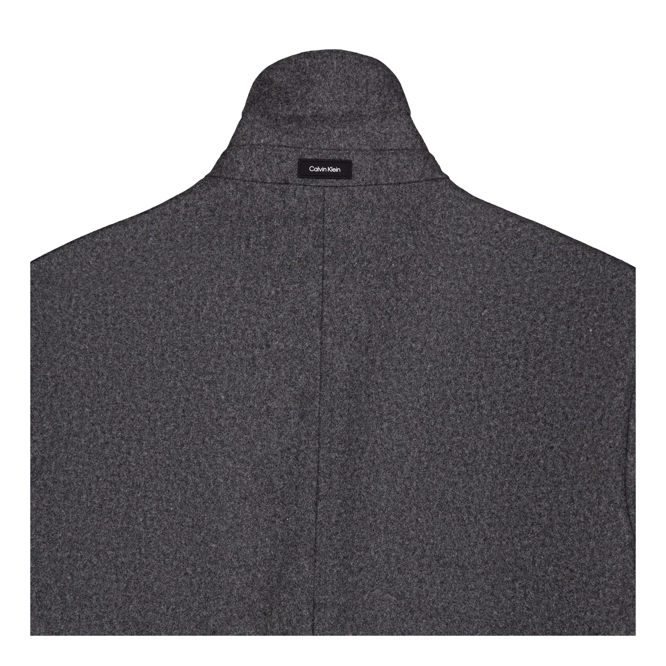 Calvin Klein Modern Wool Blend Coat P4e - Image 6
