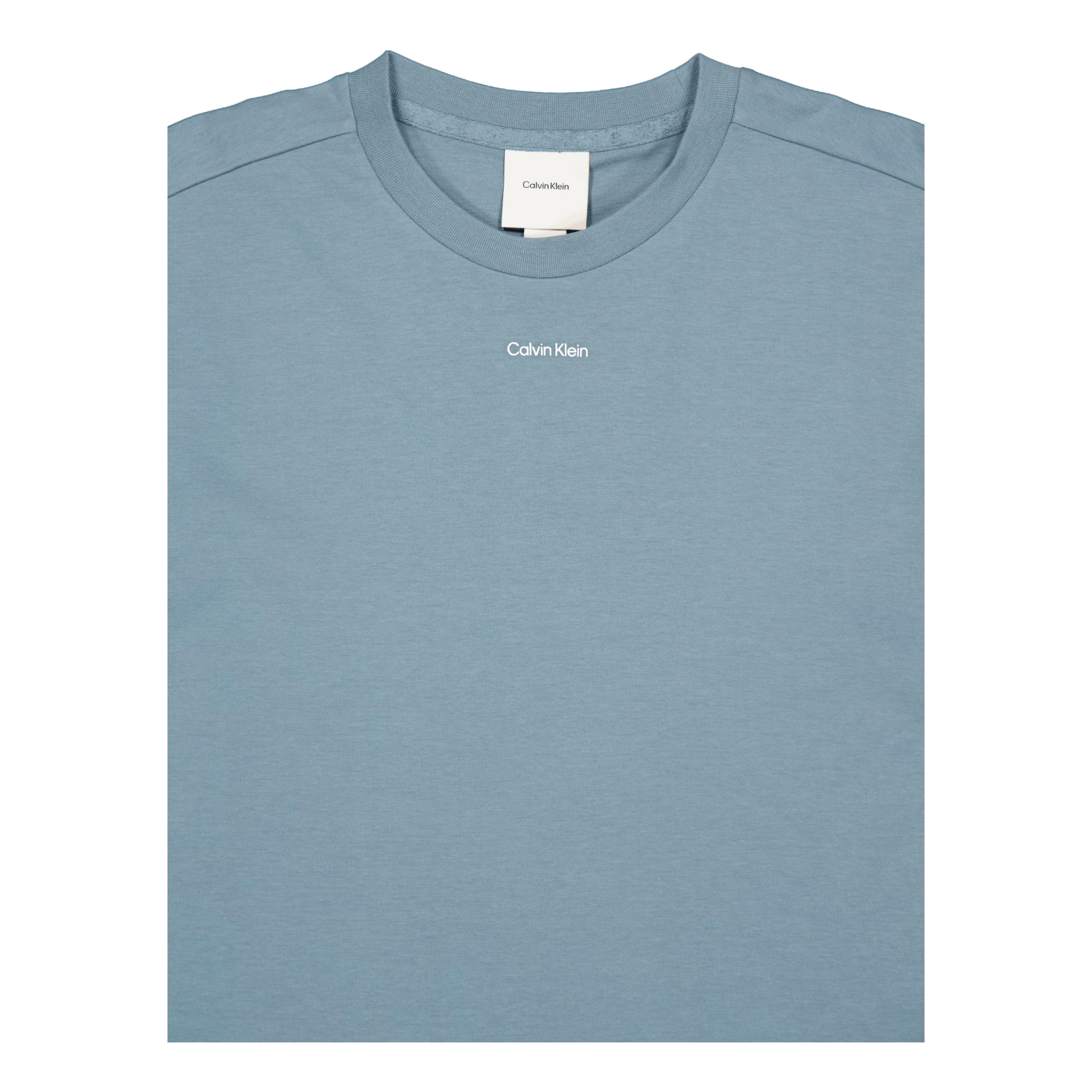 Nano Logo Interlock T-shirt Blue - Image 4