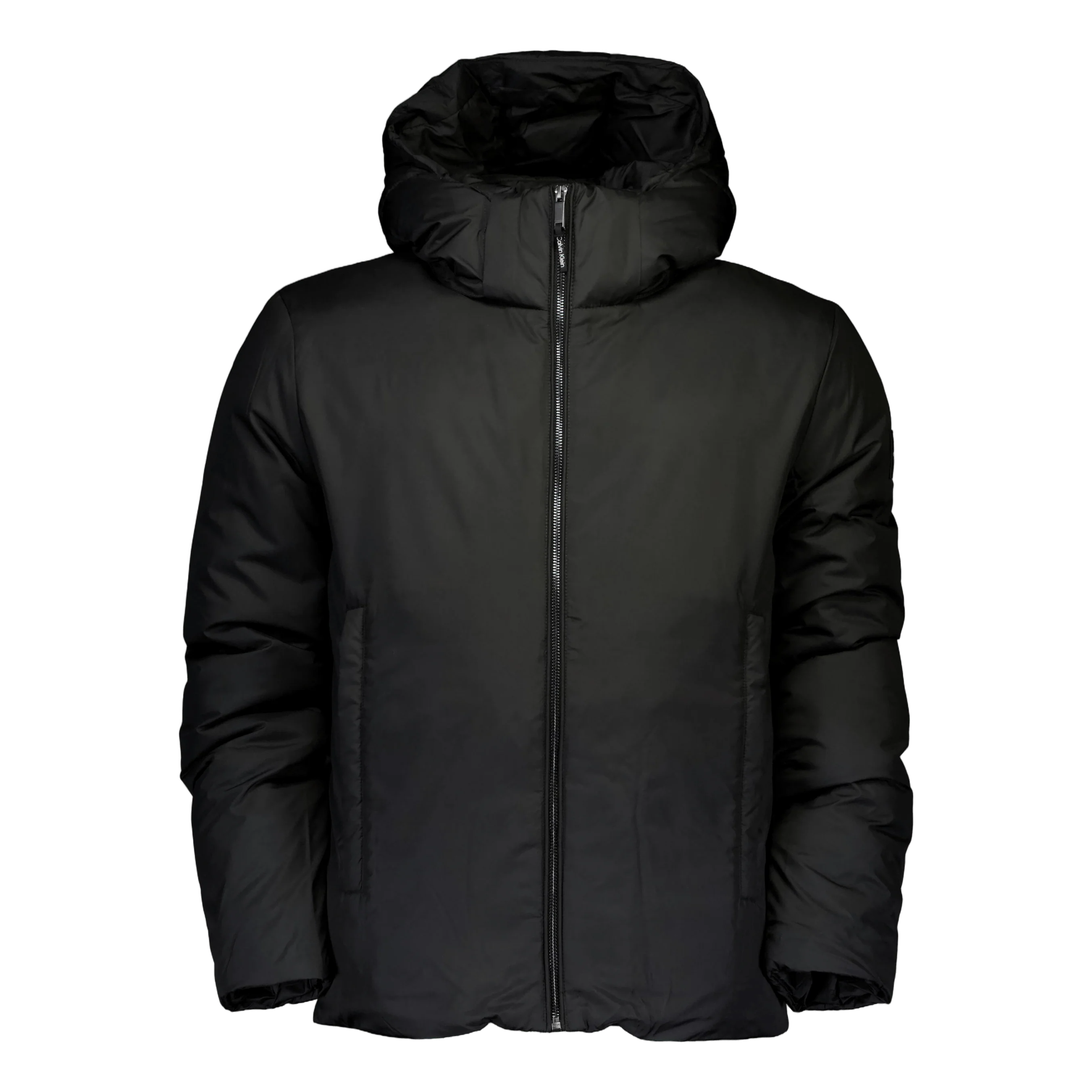 Non Quilt Padded Hooded Jacket Beh Ck Black
