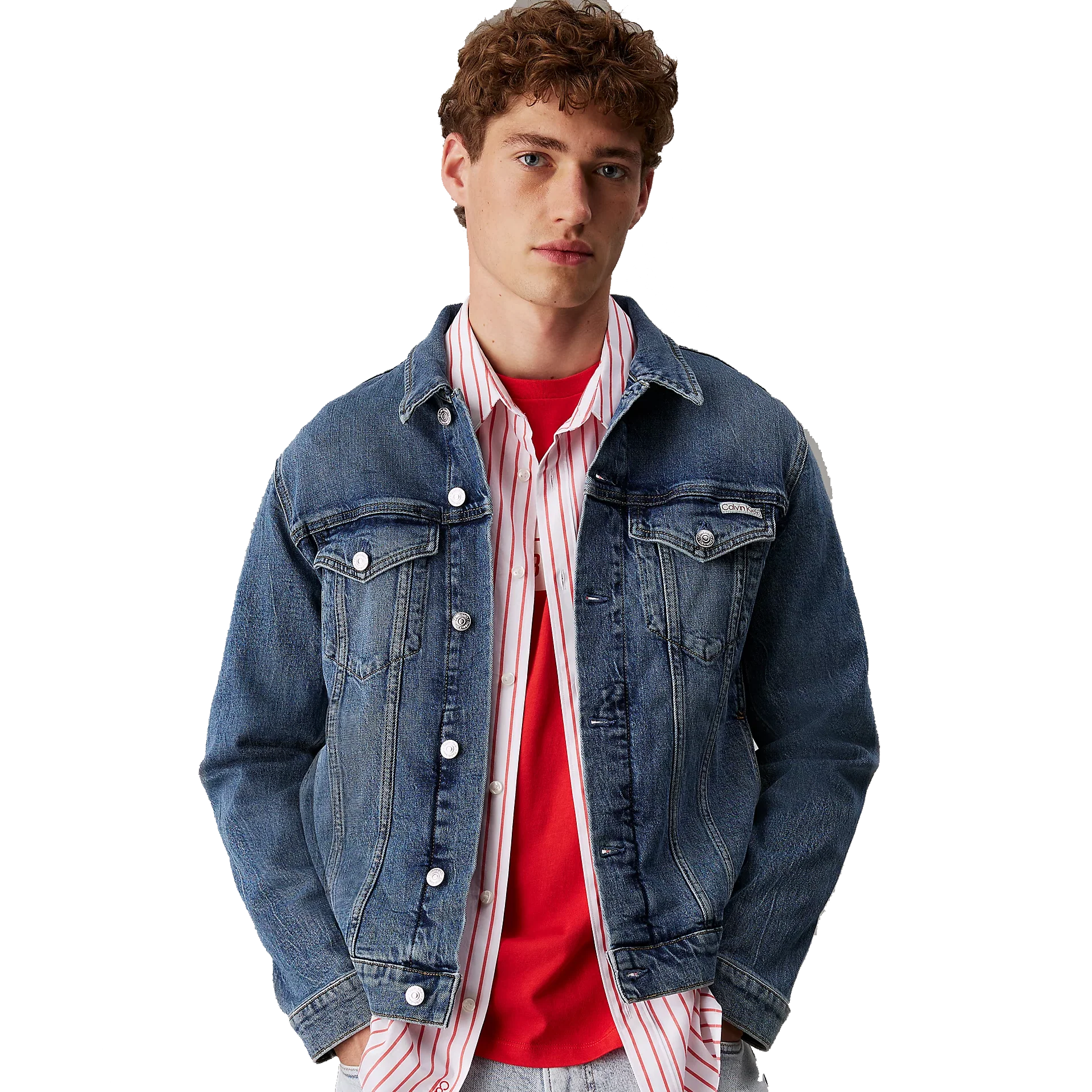 Slim Denim Jacket Denim