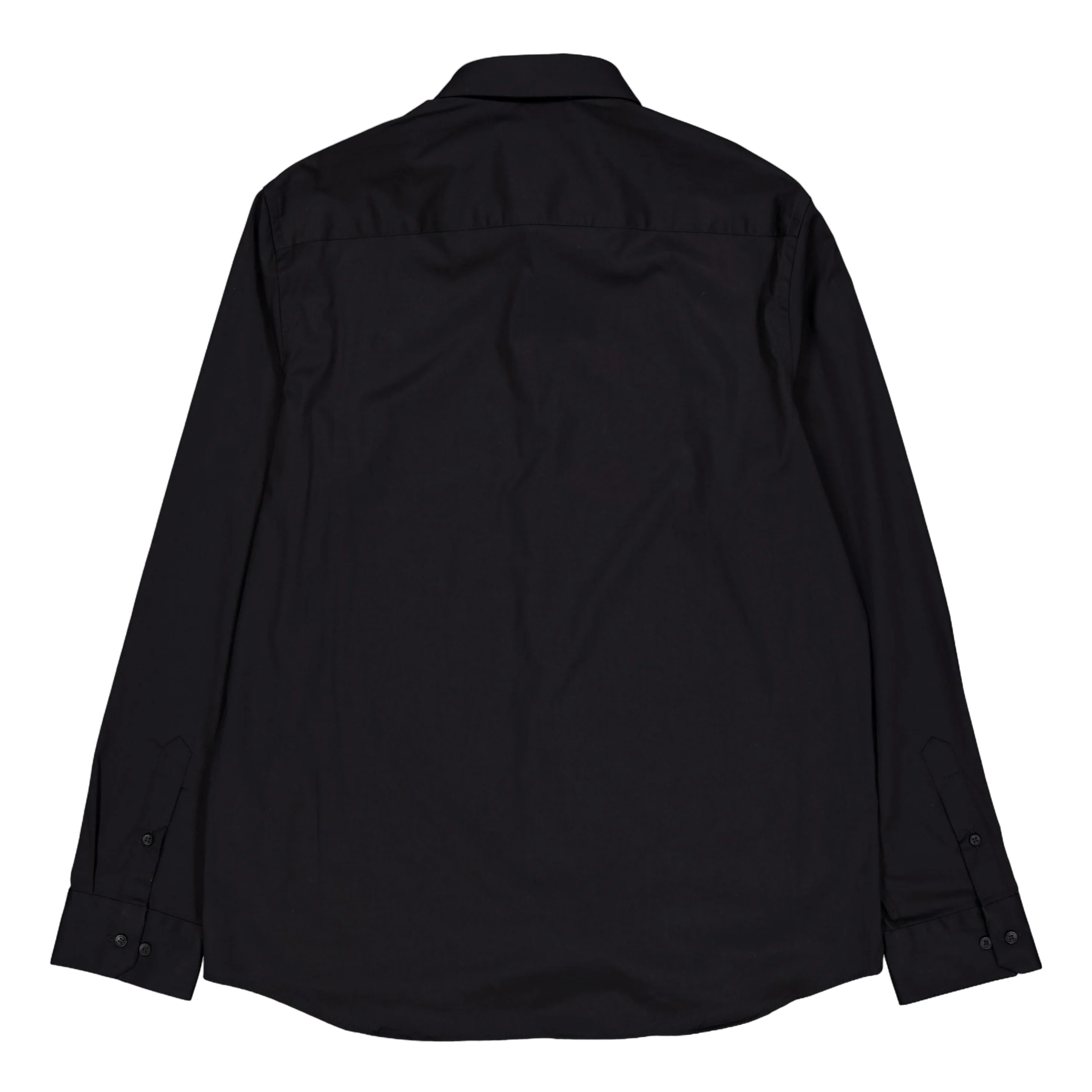 Stretch Poplin Slim Shirt Beh-ck Black - Image 2