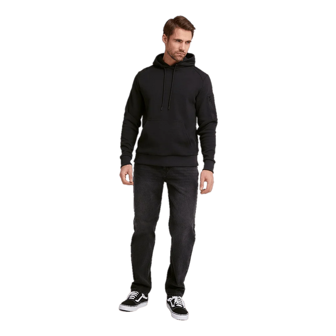 Calvin Klein Twill Jersey Badge Hoodie Ck - Image 3