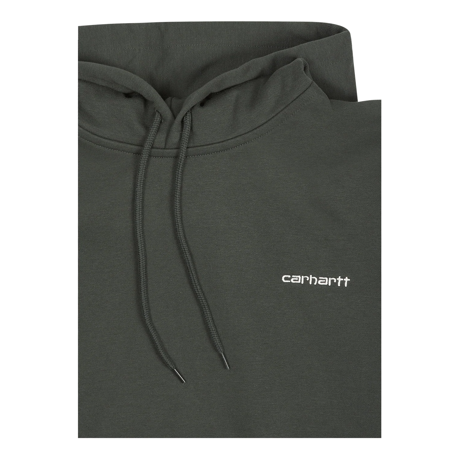 Hooded Script Embroidery Sweat Hemlock - Image 3