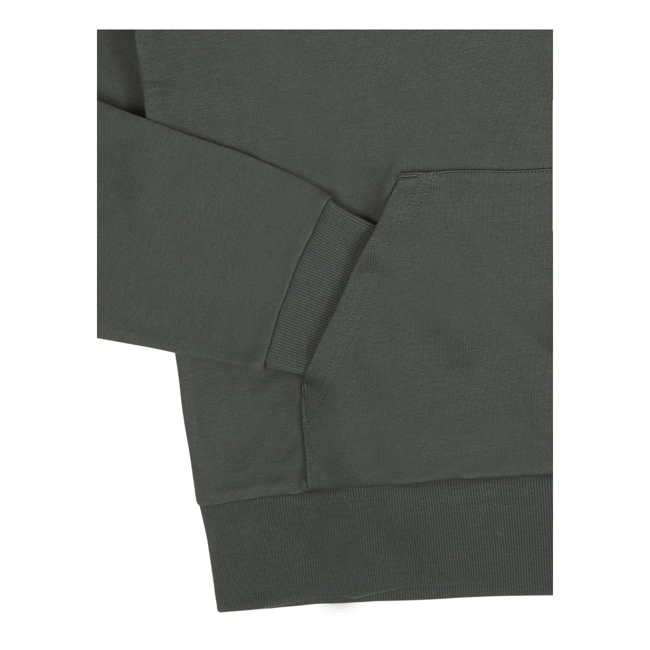 Hooded Script Embroidery Sweat Hemlock - Image 4