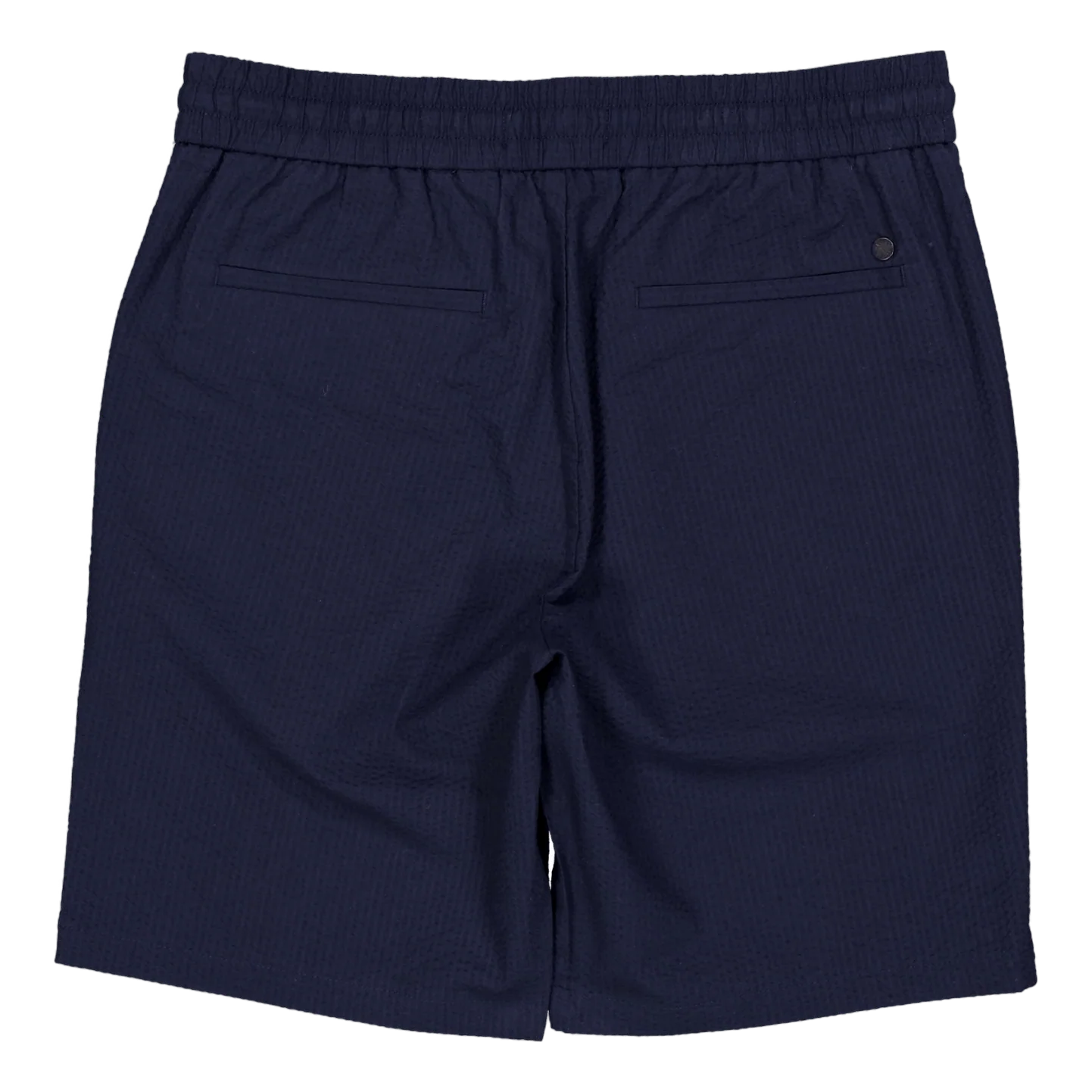 Barcelona Julius Seersucker Sh Navy - Image 2
