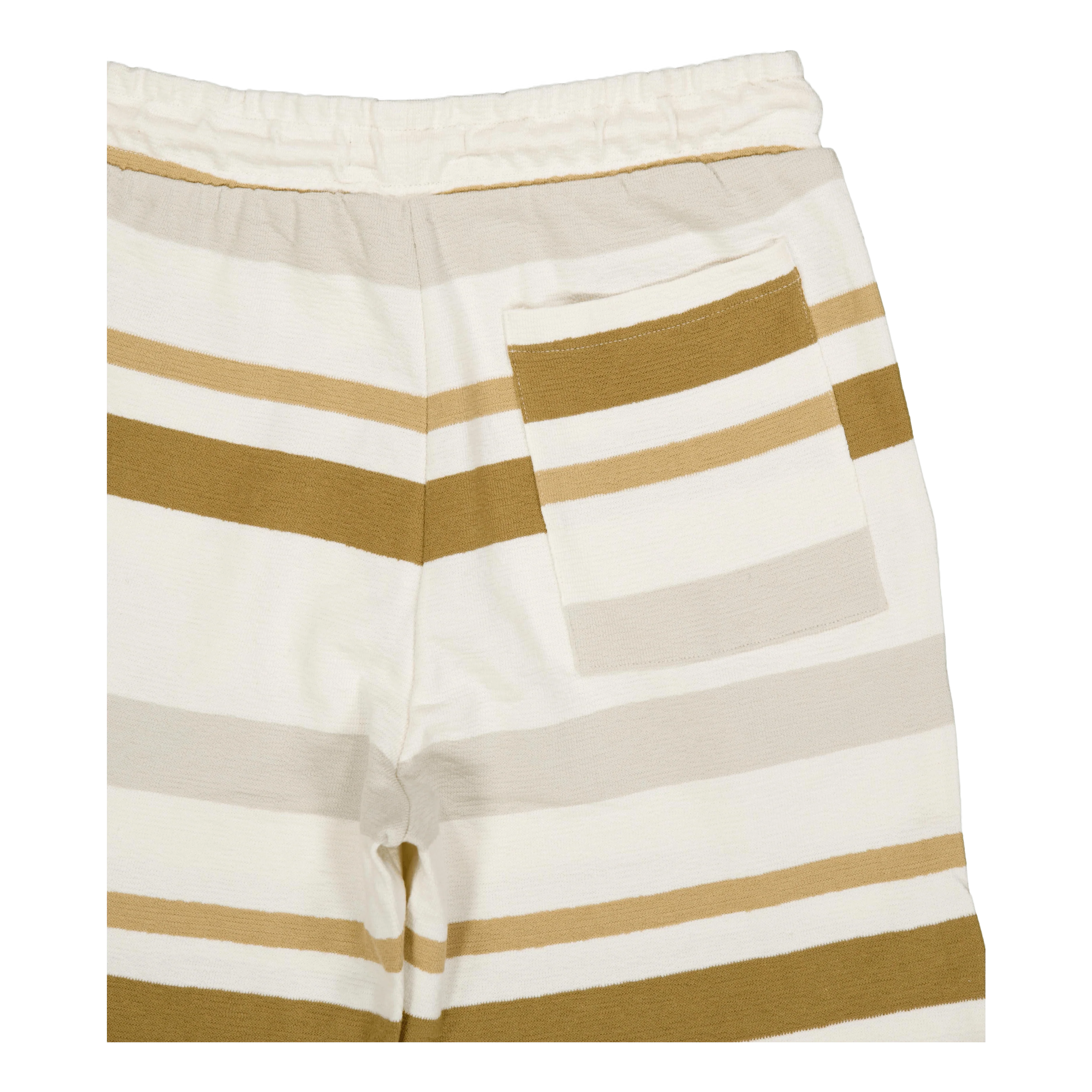Calton Striped Structured Shor Ecru/khaki Stripe - Image 4