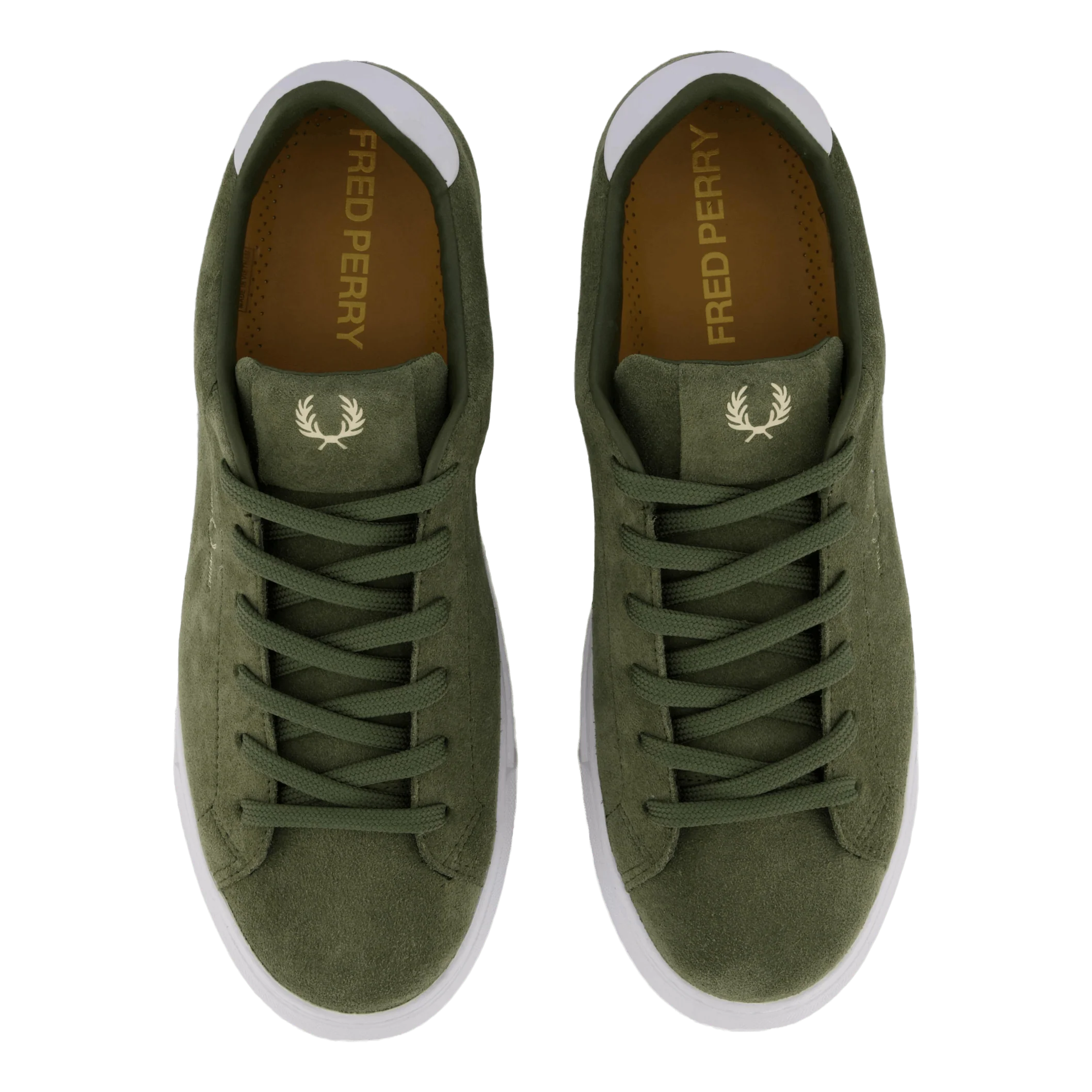 B71 Suede X61 Laurel W Green/white - Image 6