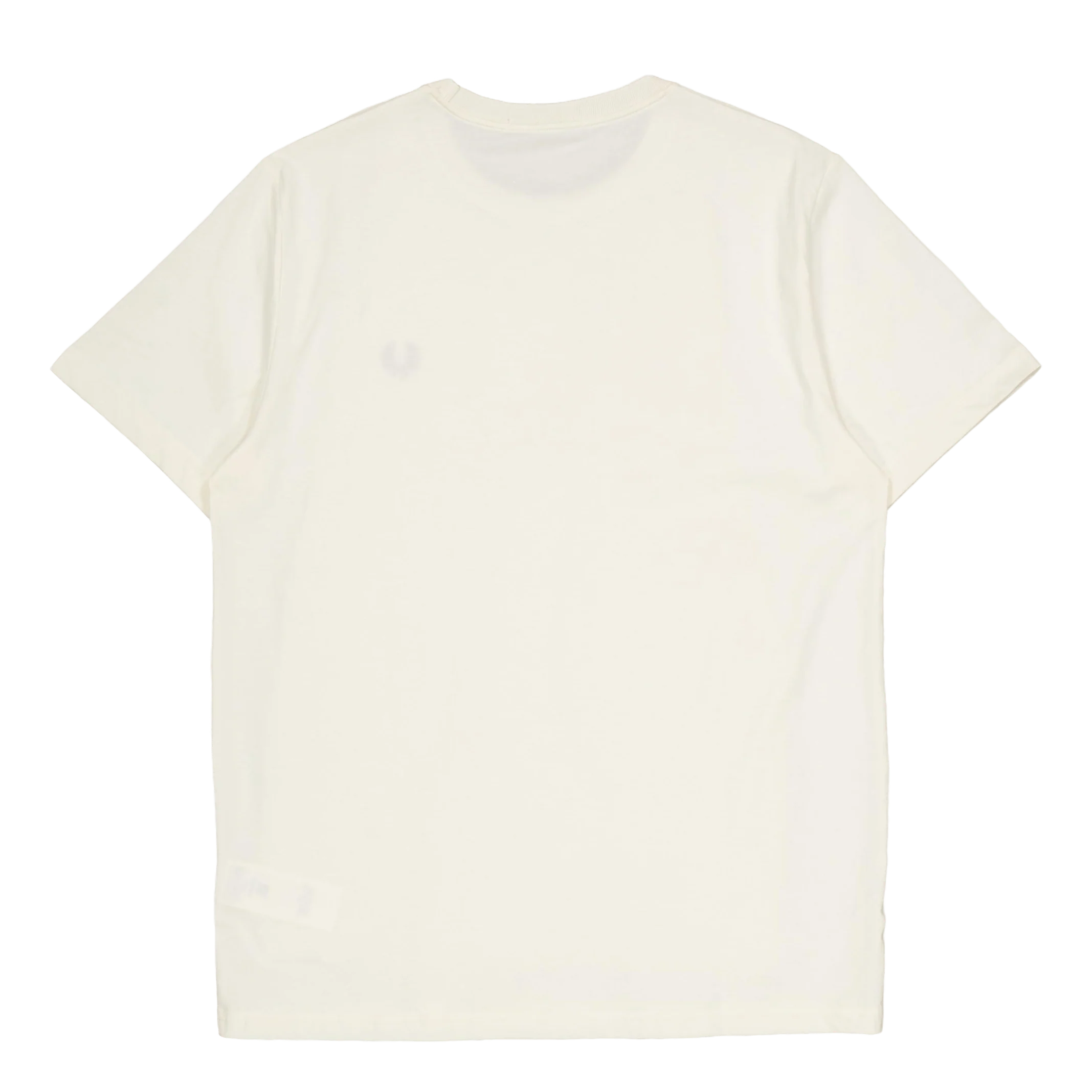 Crew Neck T-shirt Ecru - Image 3