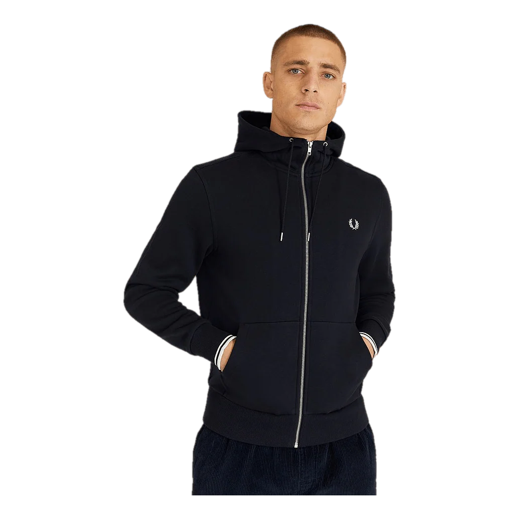 Fred Perry Hooded Zip Sweatshirt 795 - Image 4