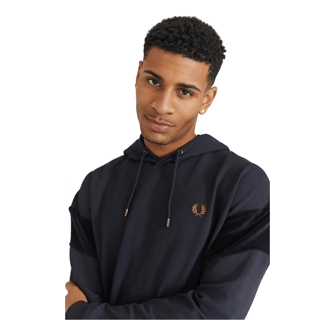 Fred Perry Velour Pan Hooded Sweatsh. 608