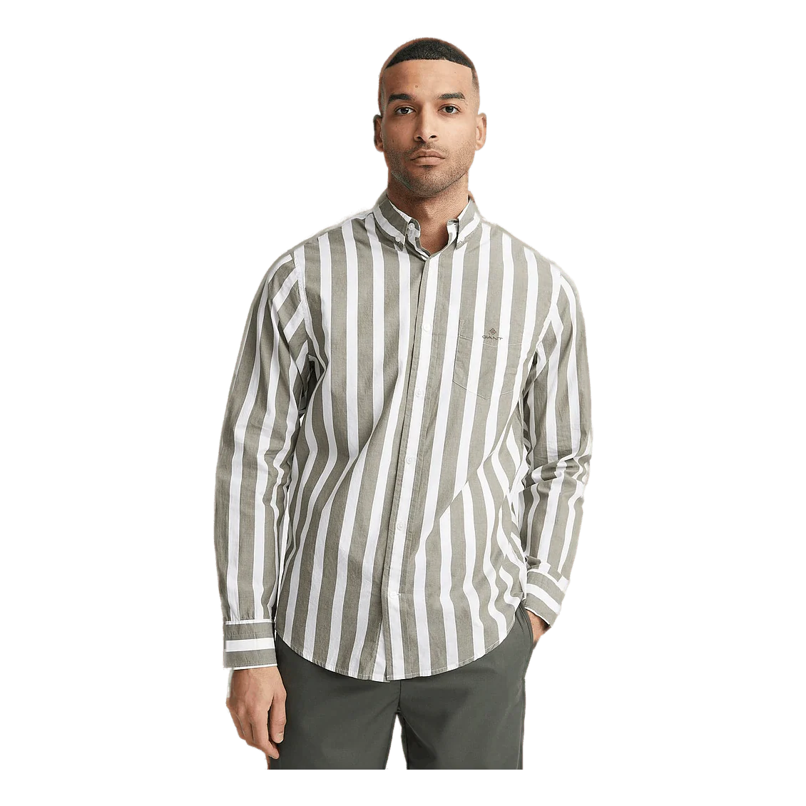 D2.reg Wide Poplin Stripe Bd