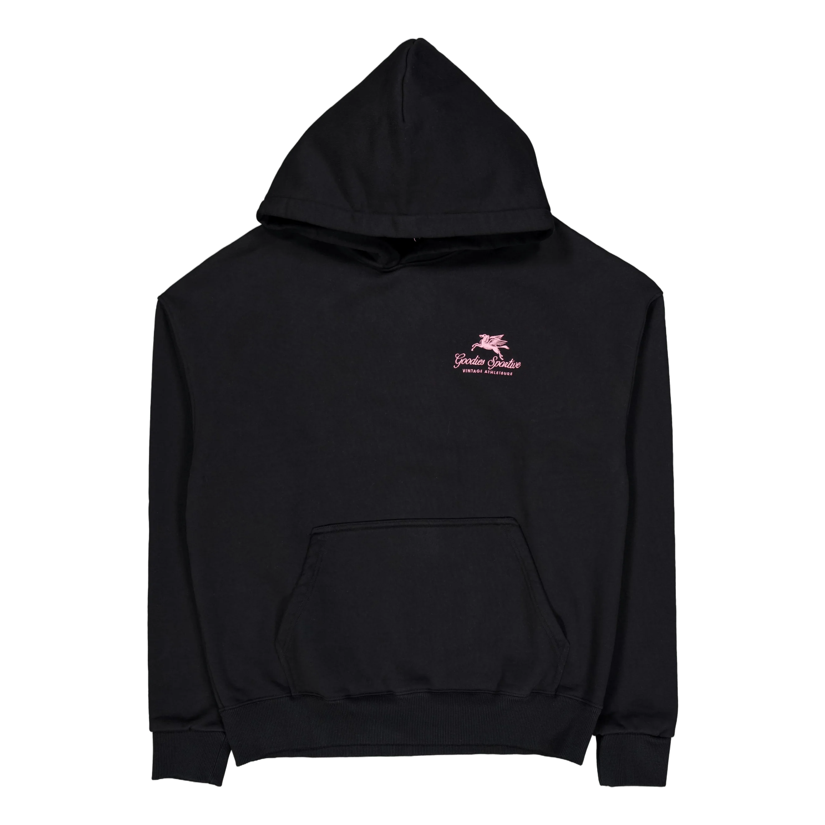 550gms Premium Boxy Hoodie Con Black - Image 2