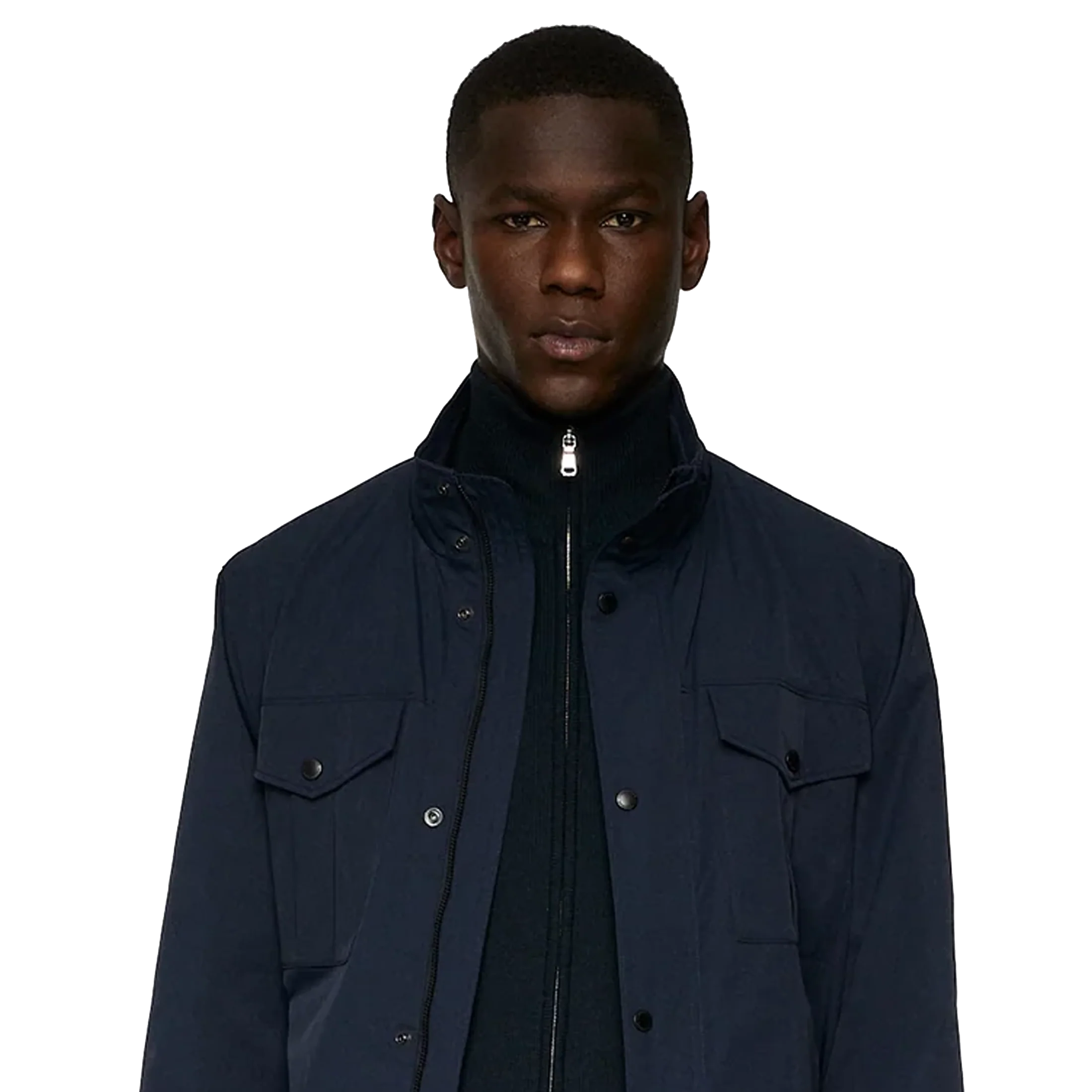 Bailey Poly Jacket Jl Navy - Image 4