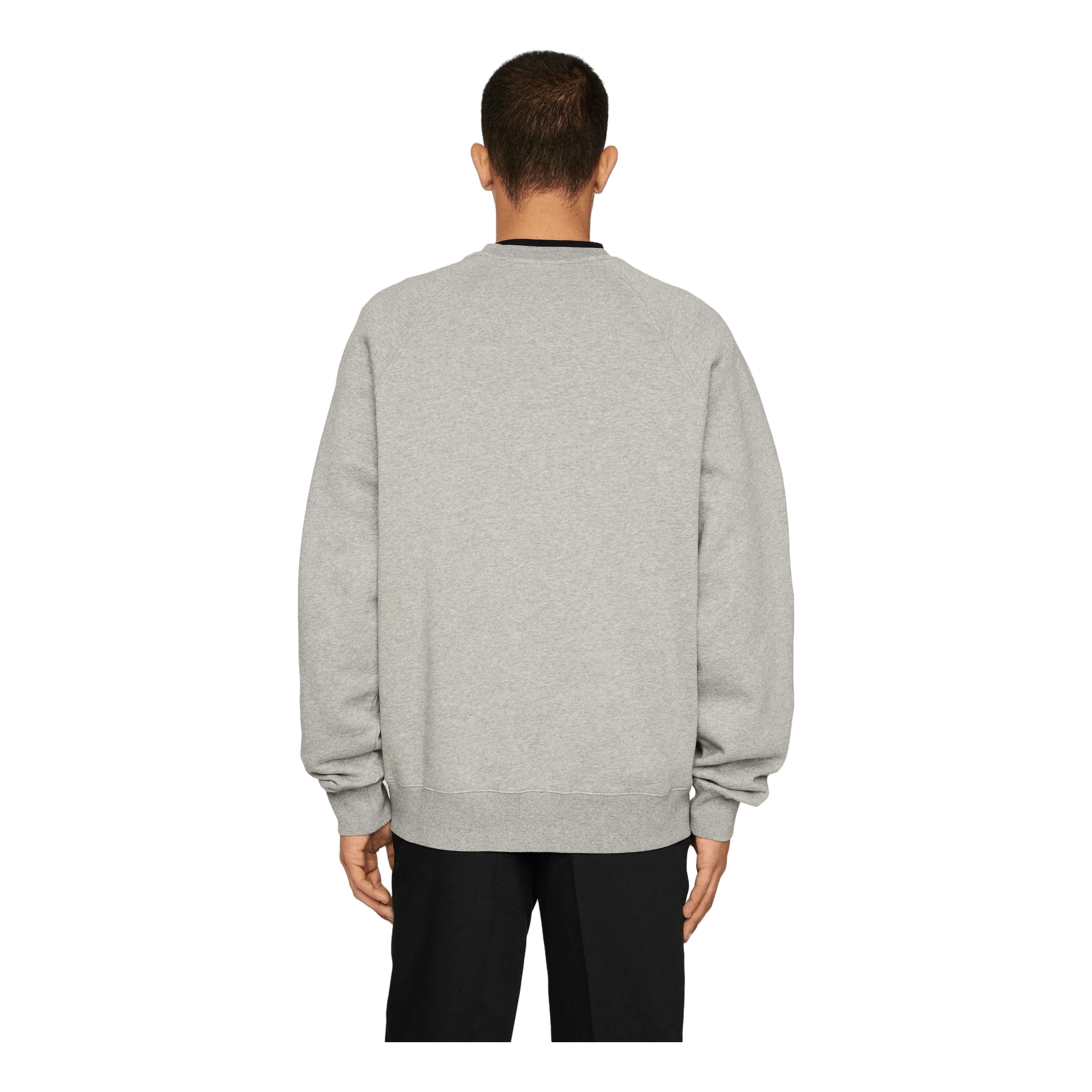 Callan Crew Neck Light Grey Melange - Image 3