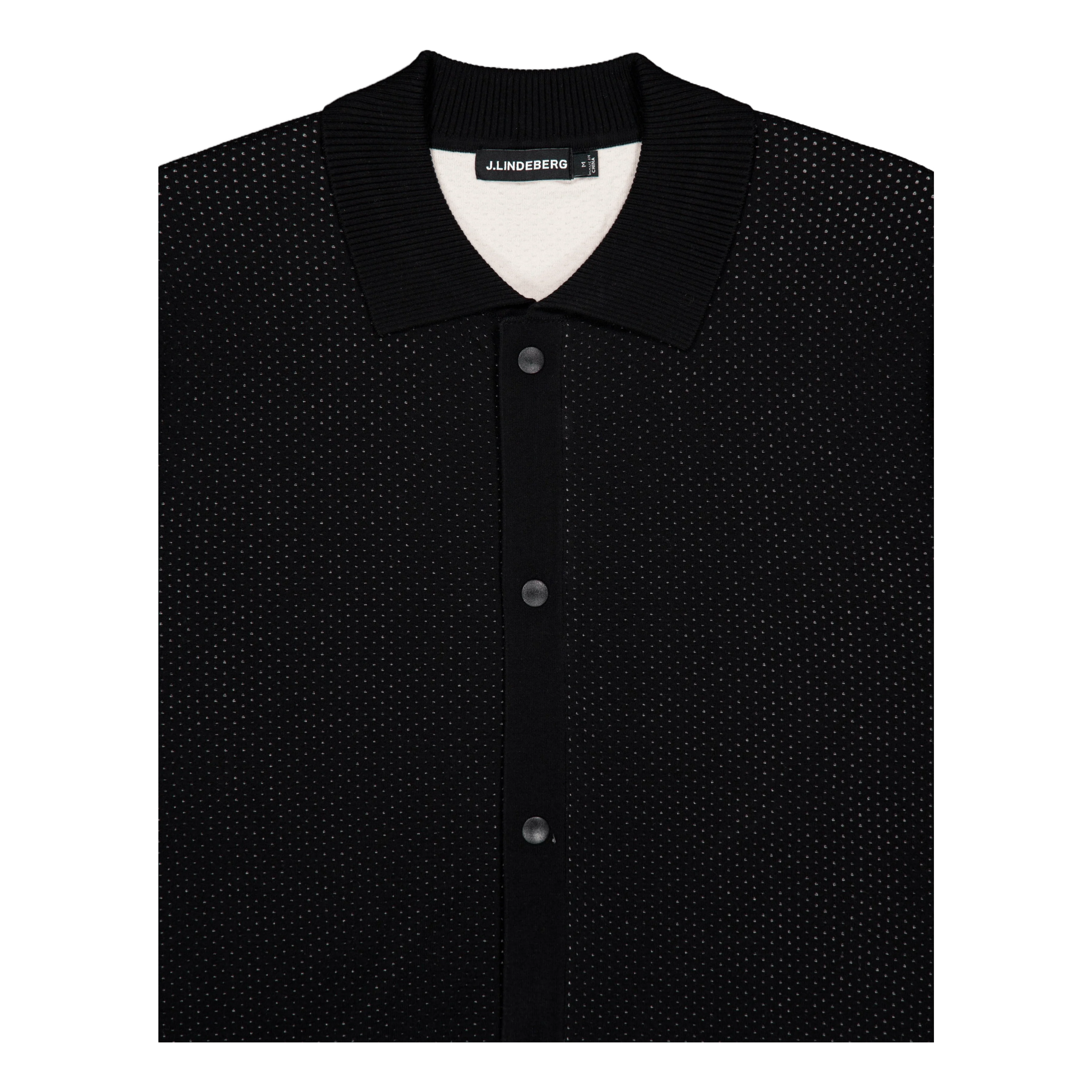 Rayne Knitted Shirt Black - Image 4