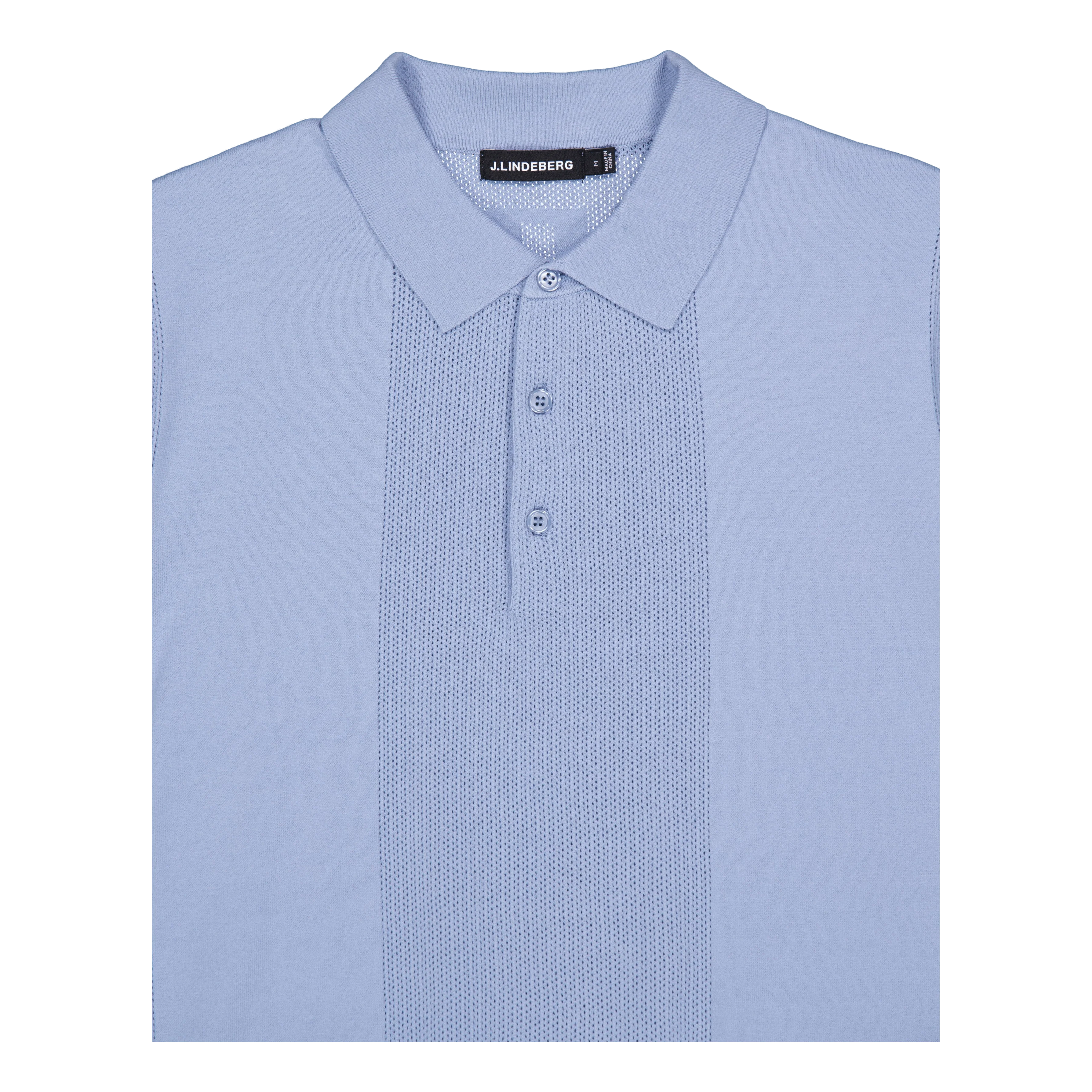 Reymond Solid Stripe Polo Rain Washed - Image 4